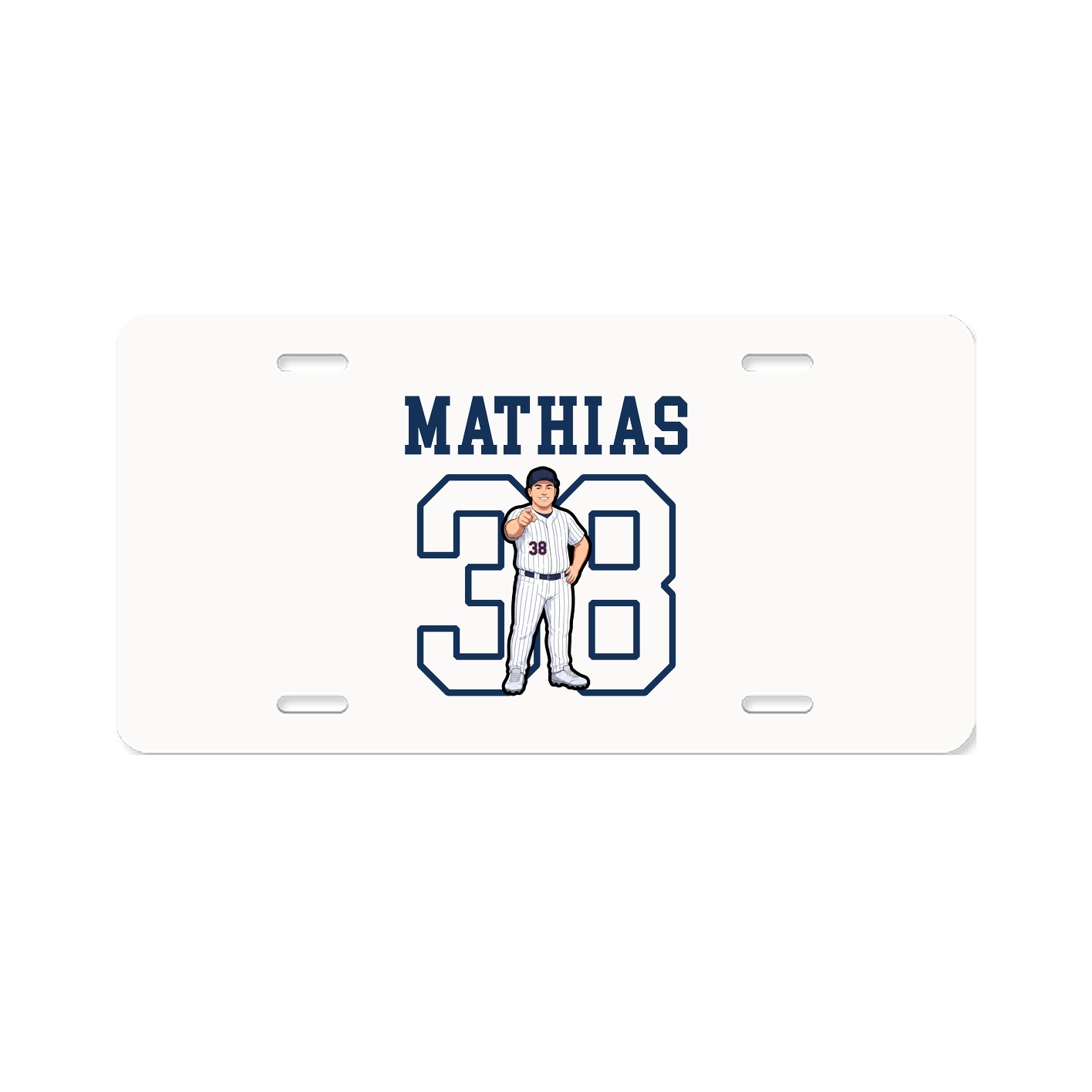 License Plate — Shirsey in Classic