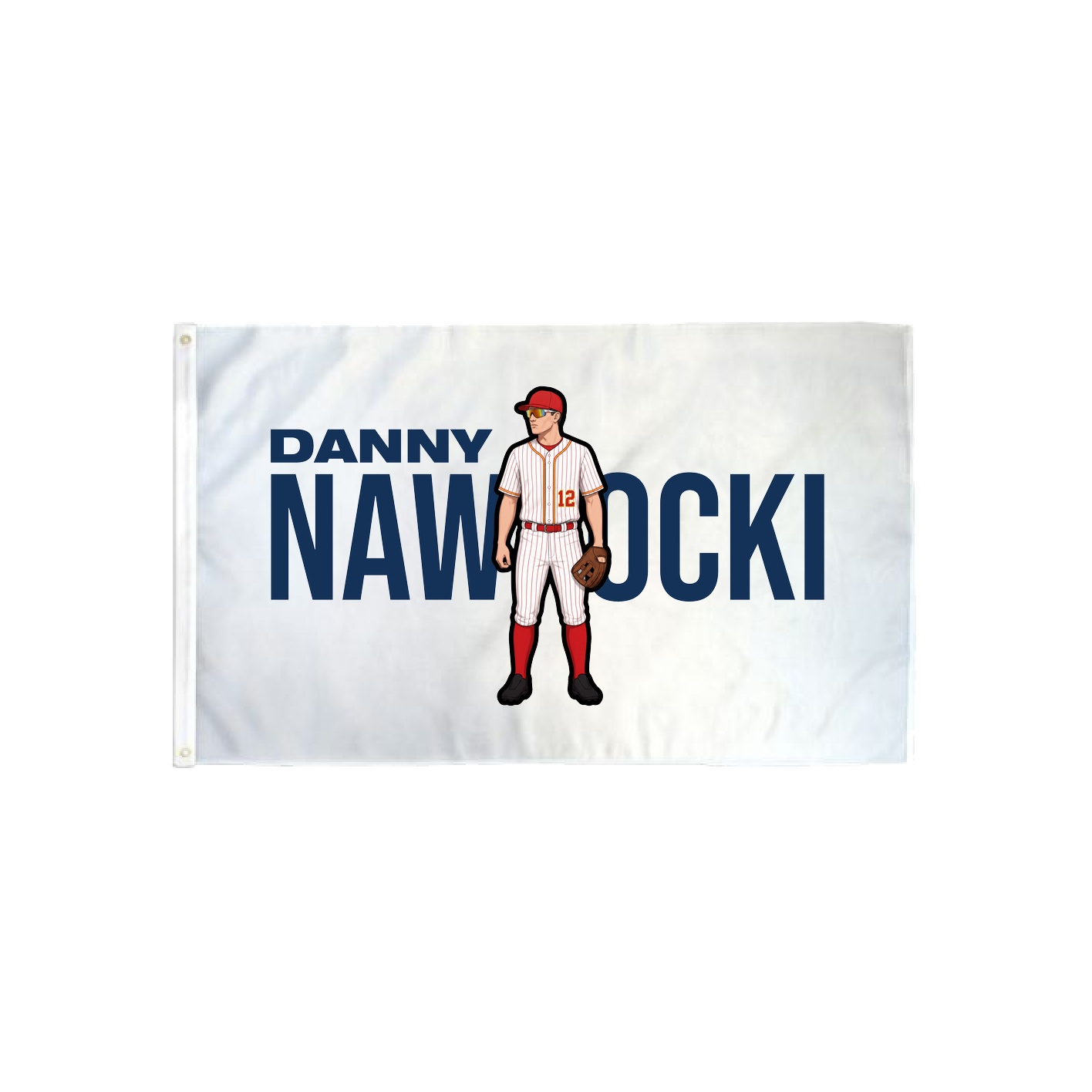3x5 Flag — Player Name in Classic