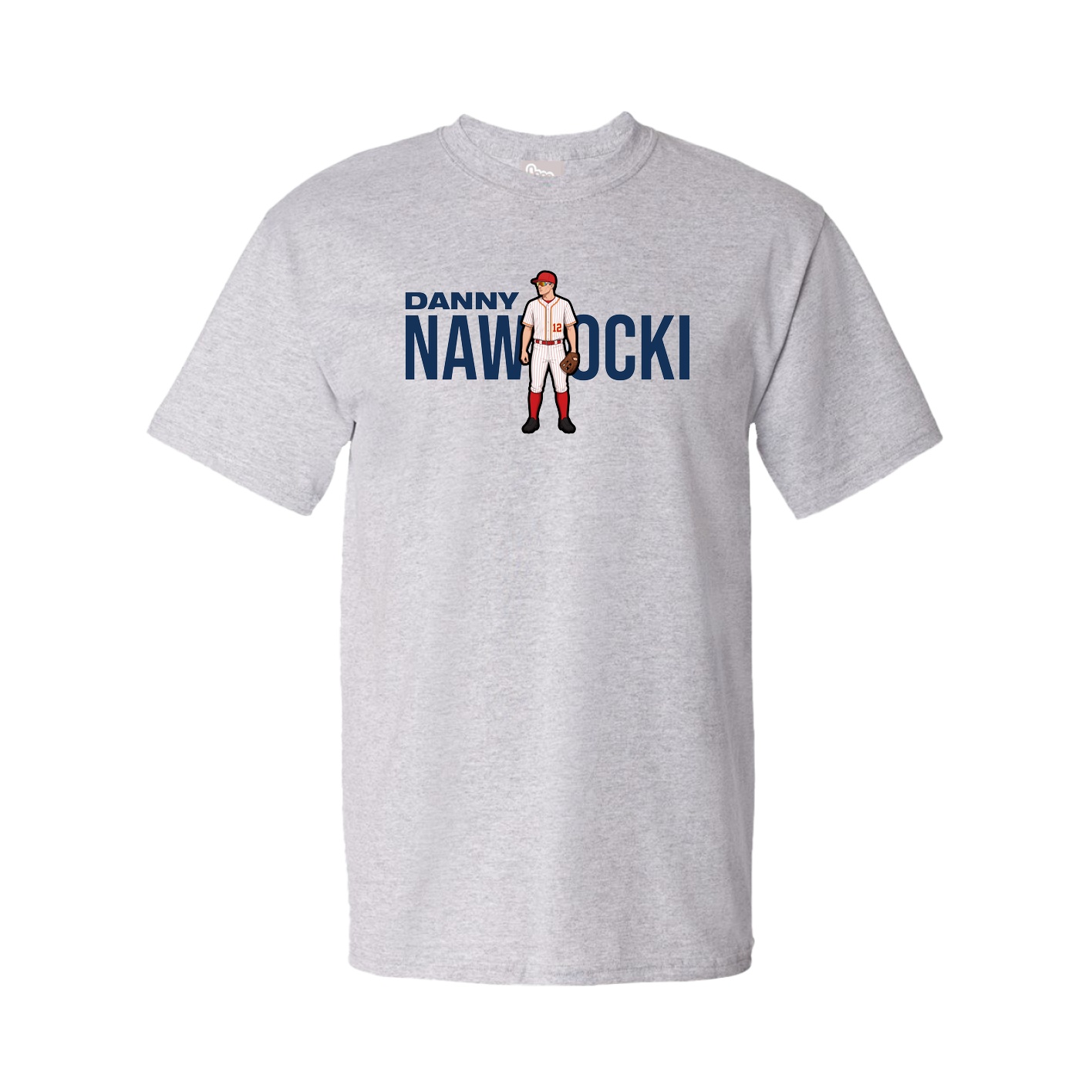 Youth Tee — Player Name in Grey