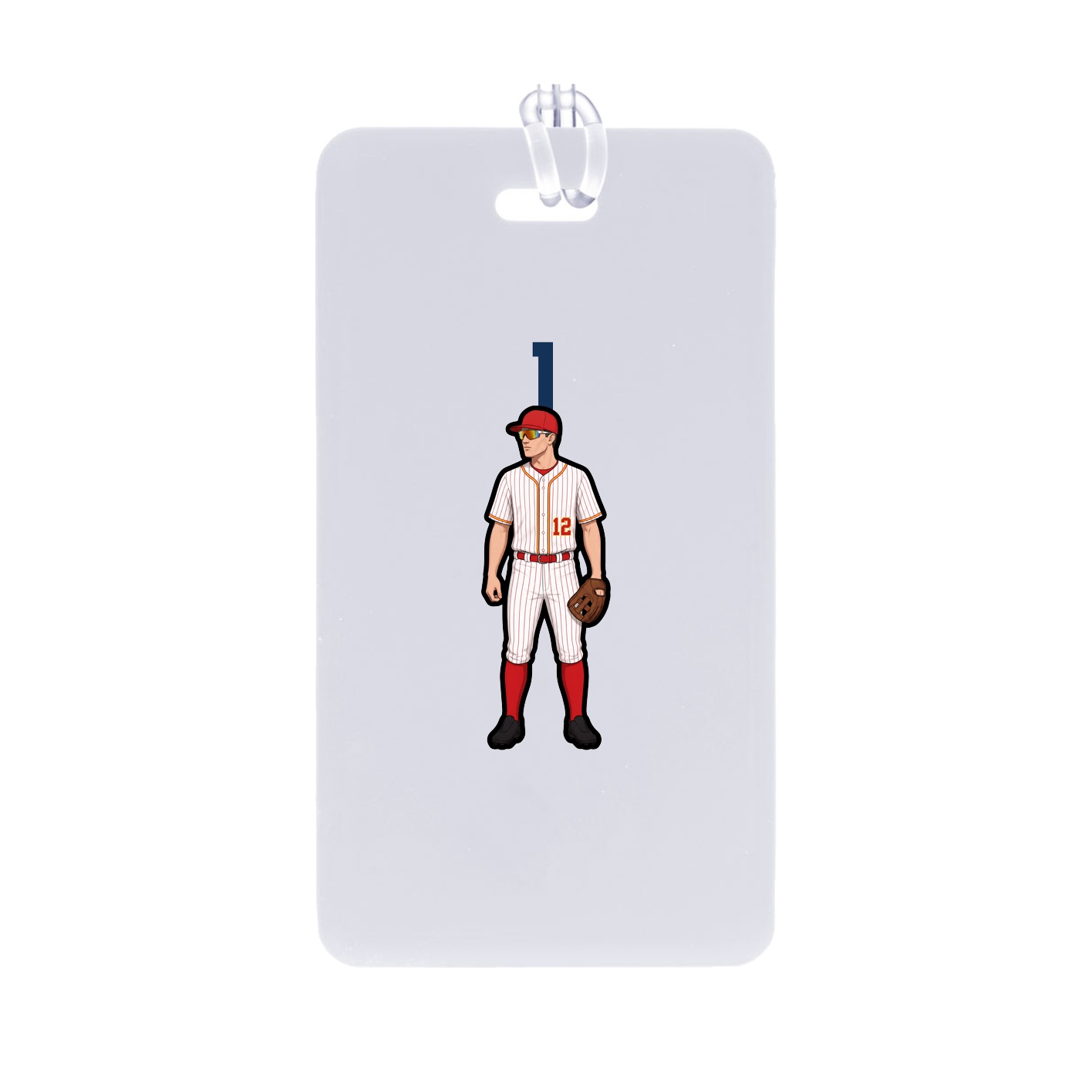 Bag Tag — Number Top in Classic