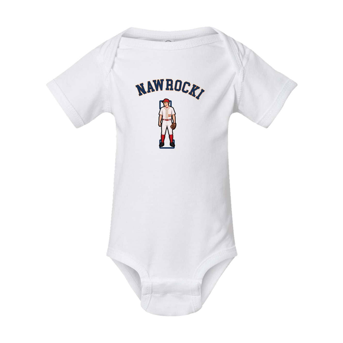Baby Onesie — Shirsey Arch in White