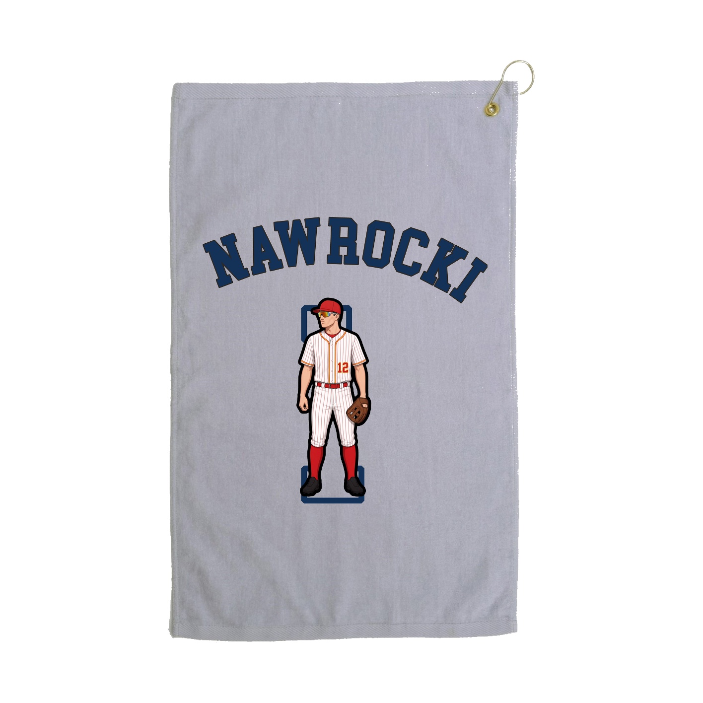 Golf Towel — Shirsey Arch in Grey