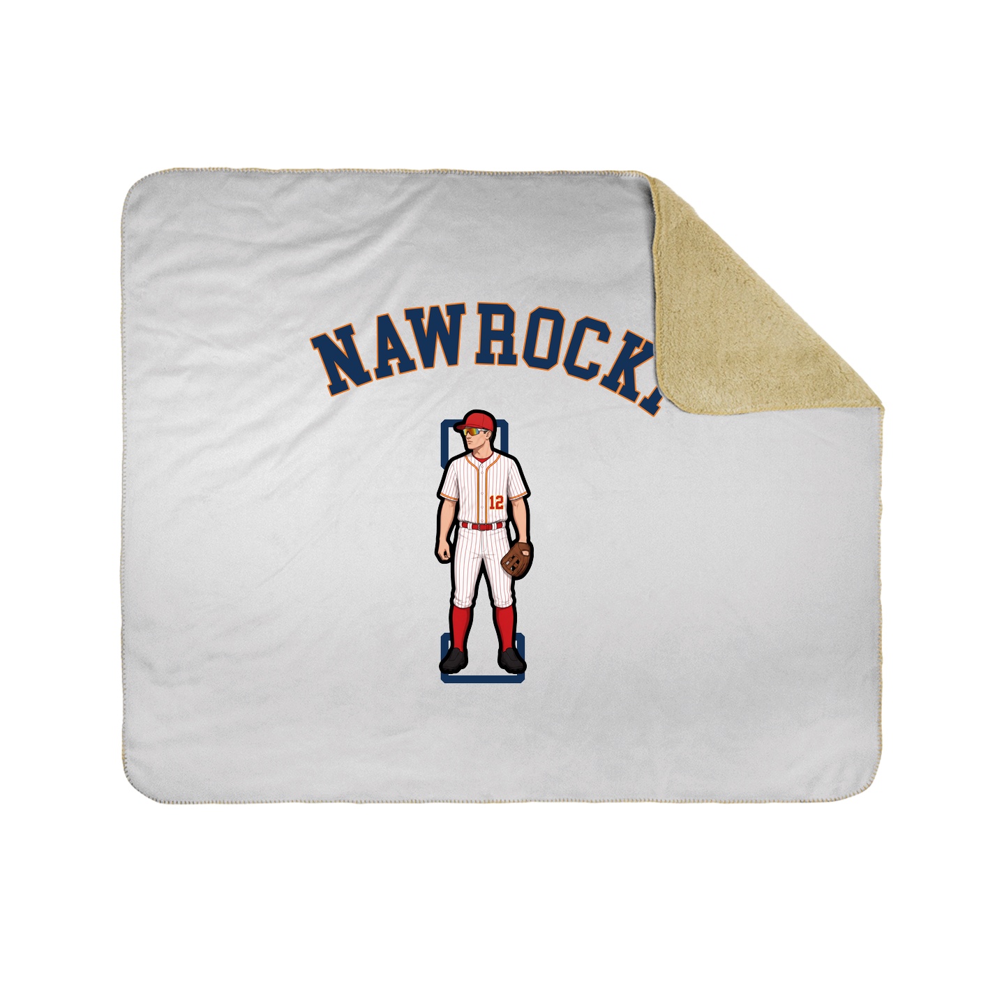 Throw Blanket — Shirsey Arch in White