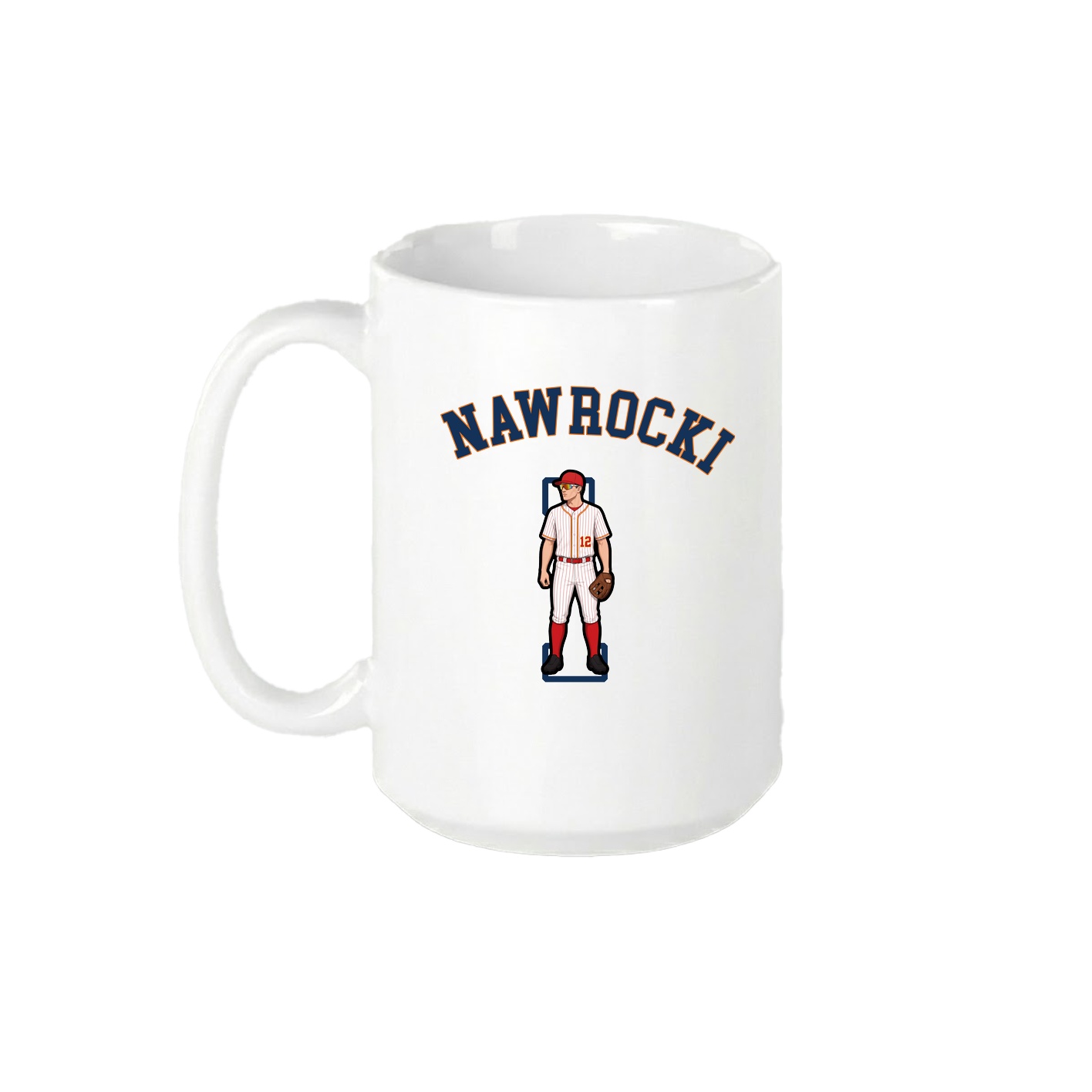 15oz Coffee Mug — Shirsey Arch in White