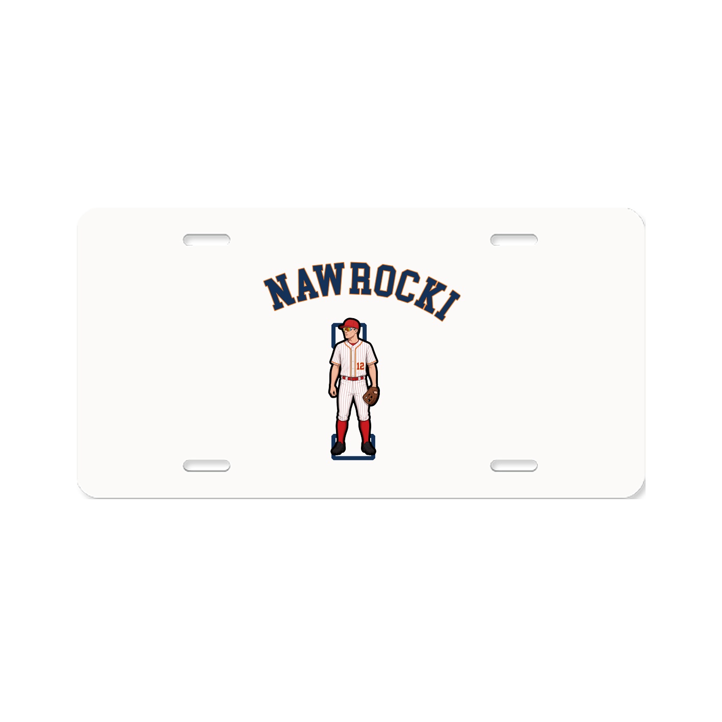 License Plate — Shirsey Arch in Classic