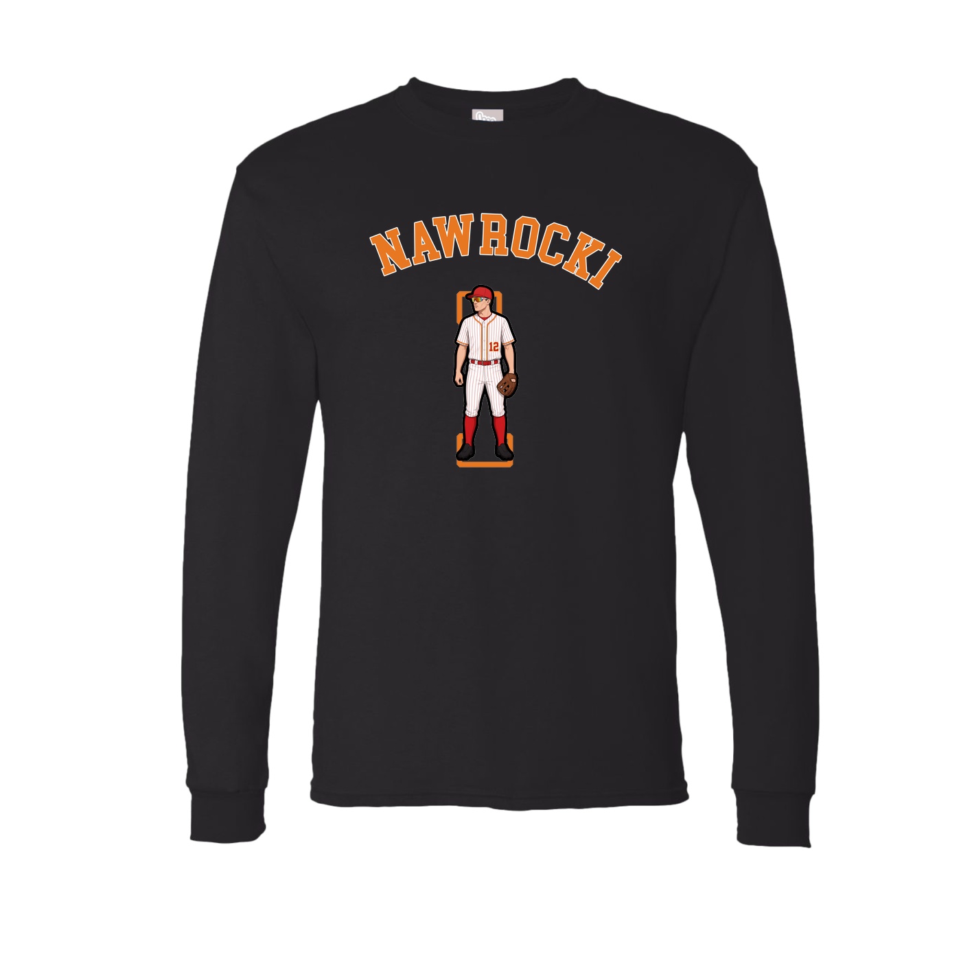 Long Sleeve Tee — Shirsey Arch in Black