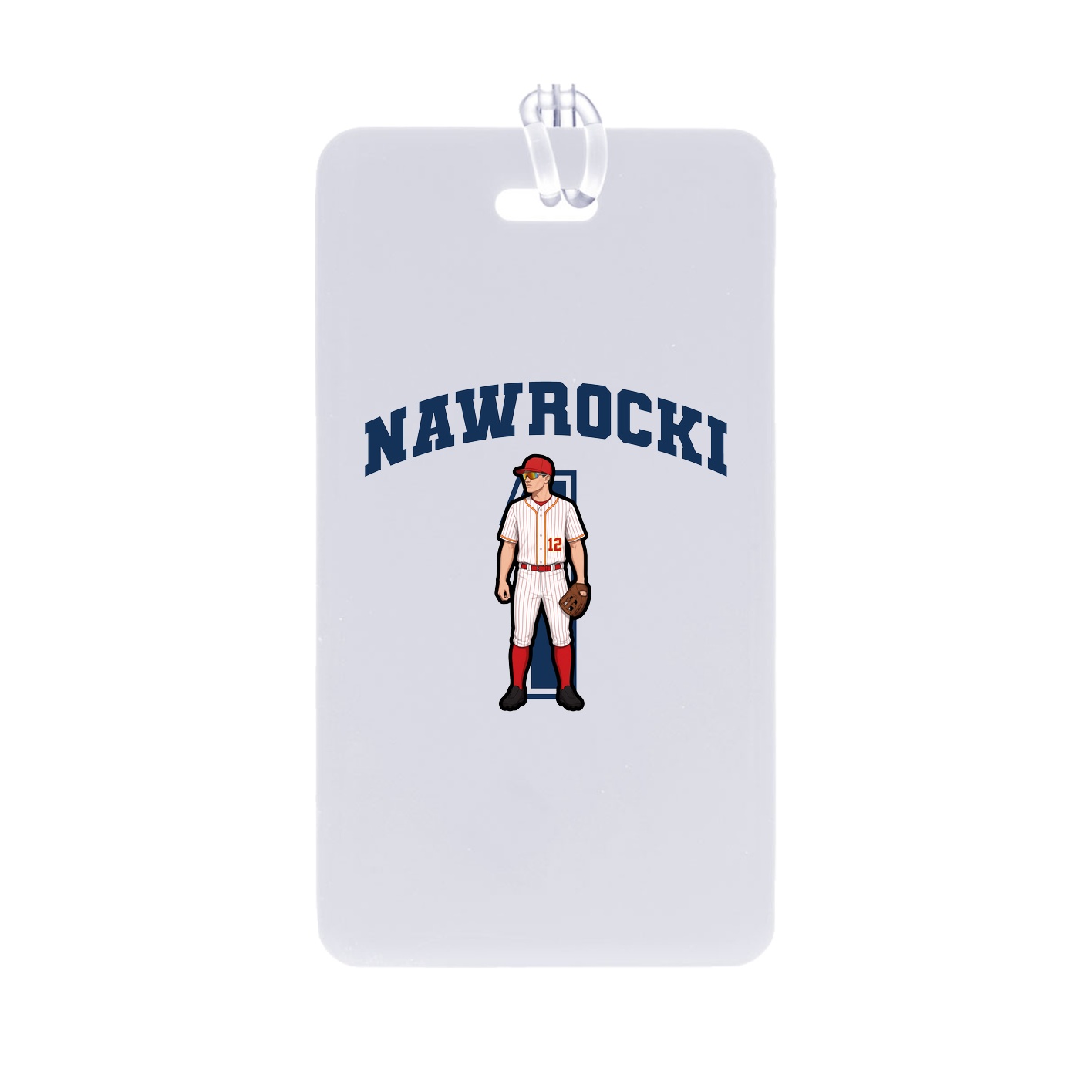 Bag Tag — Number in Classic