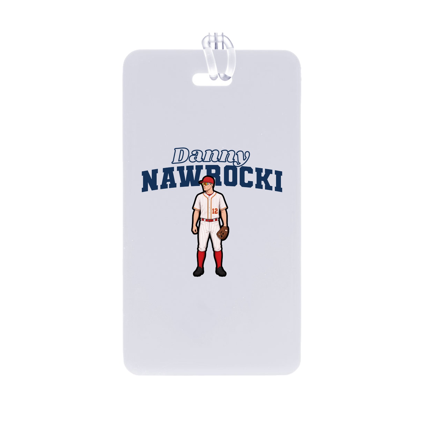 Bag Tag — Name Arch in Classic