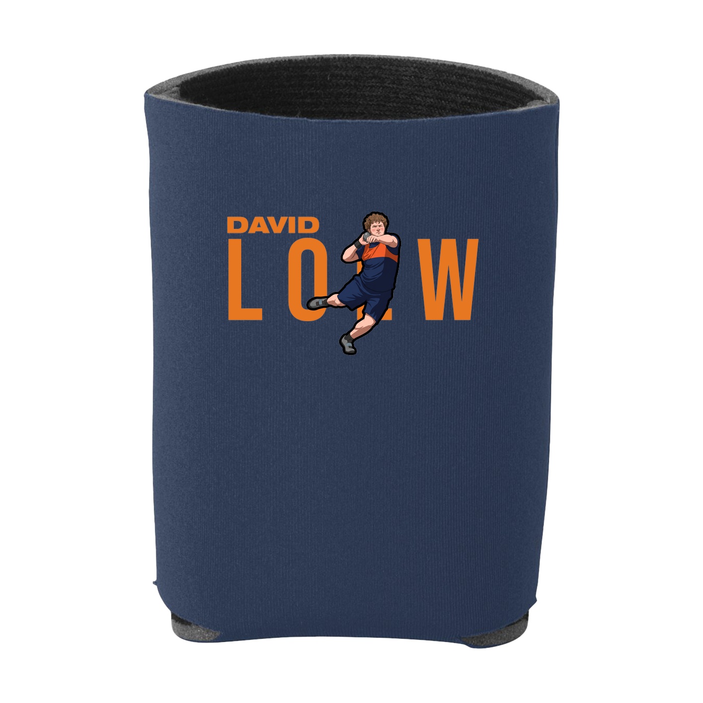 Can Holder — Player Name in Navy