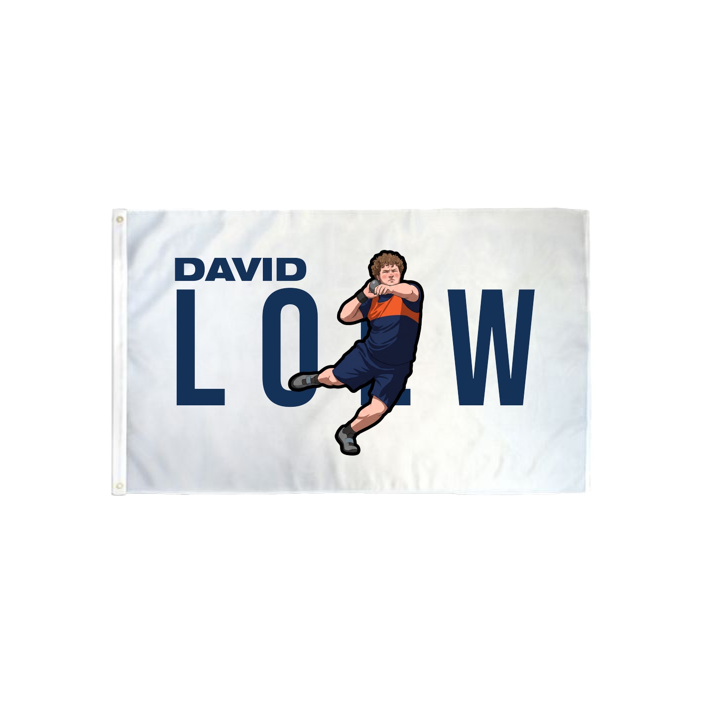 3x5 Flag — Player Name in Classic