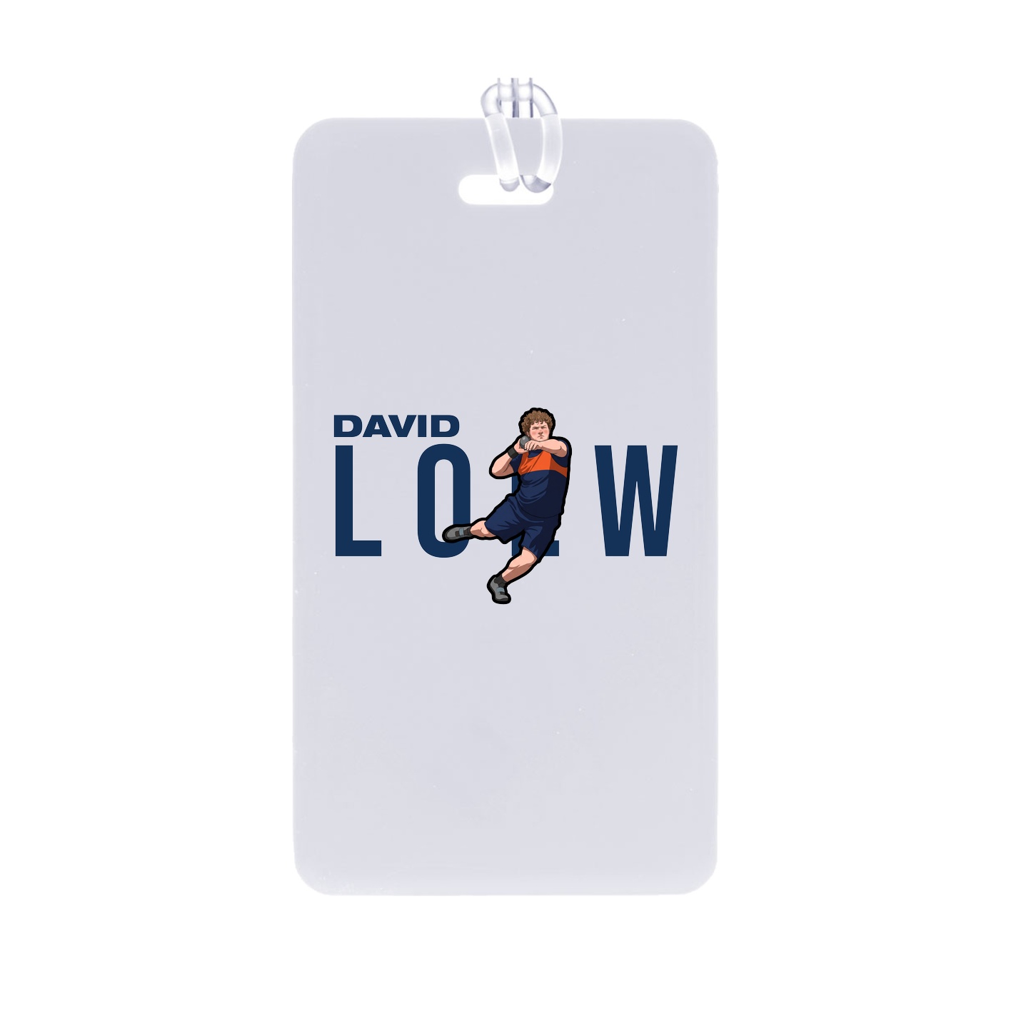 Bag Tag — Player Name in Classic