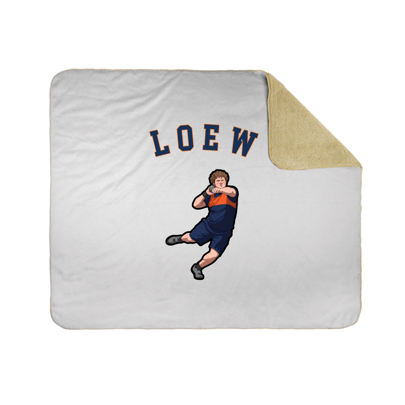 Throw Blanket — Shirsey Arch in White