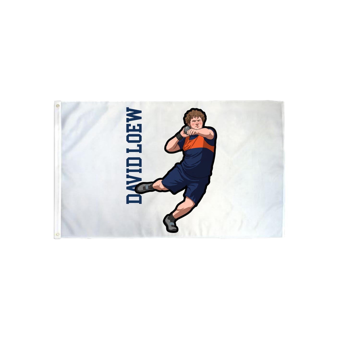 3x5 Flag — Name Vertical in Classic
