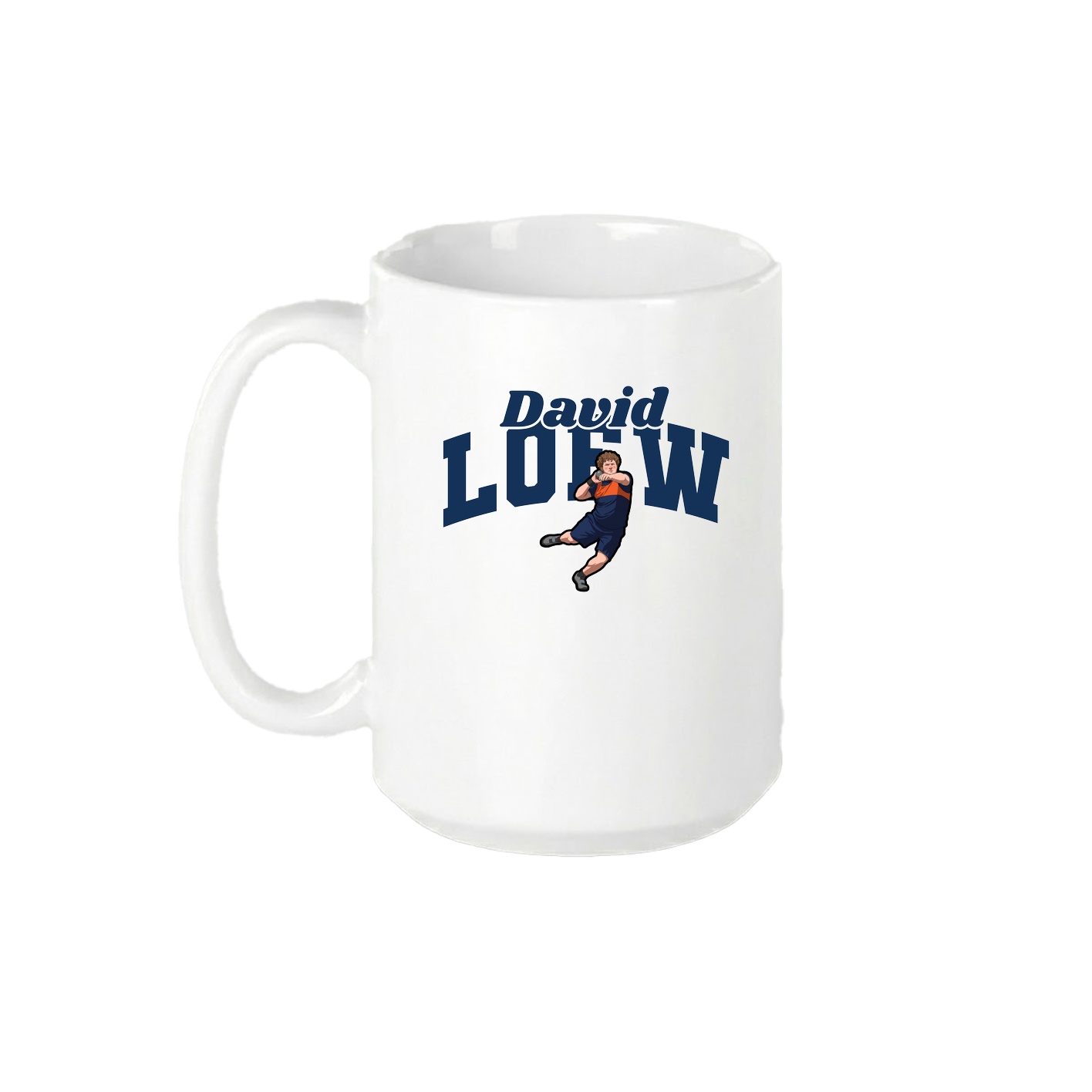 15oz Coffee Mug — Signature Arch in White