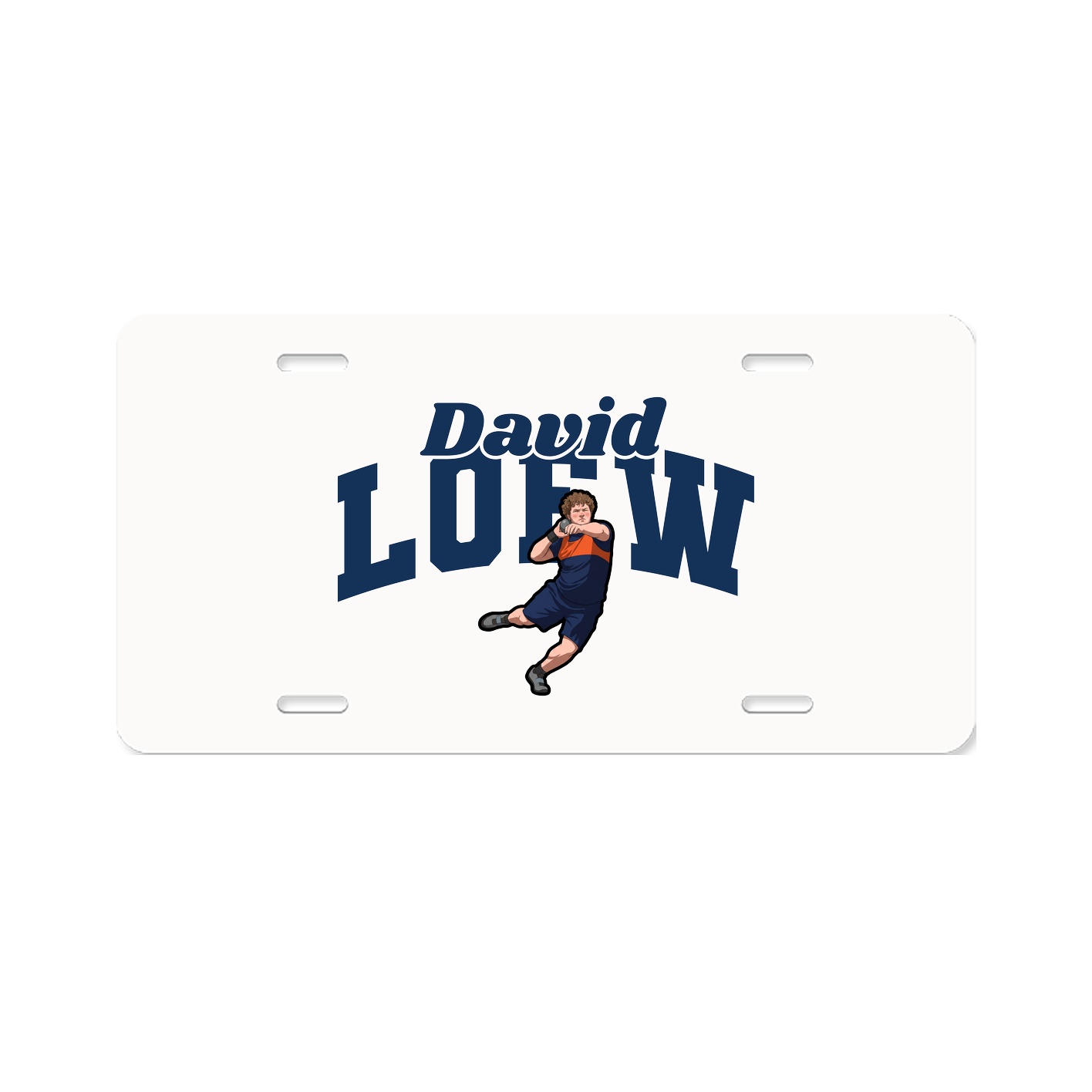 License Plate — Signature Arch in Classic