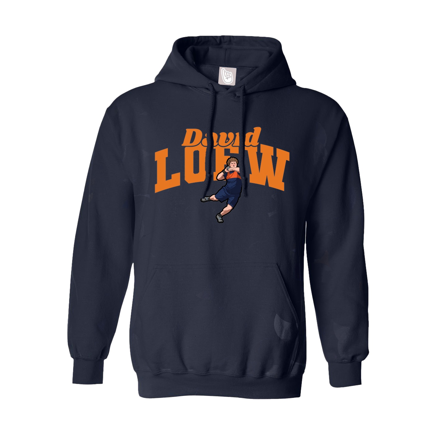 Hoodie — Signature Arch in Navy