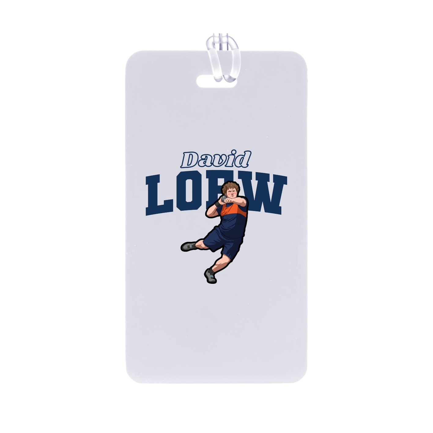 Bag Tag — Name Arch in Classic