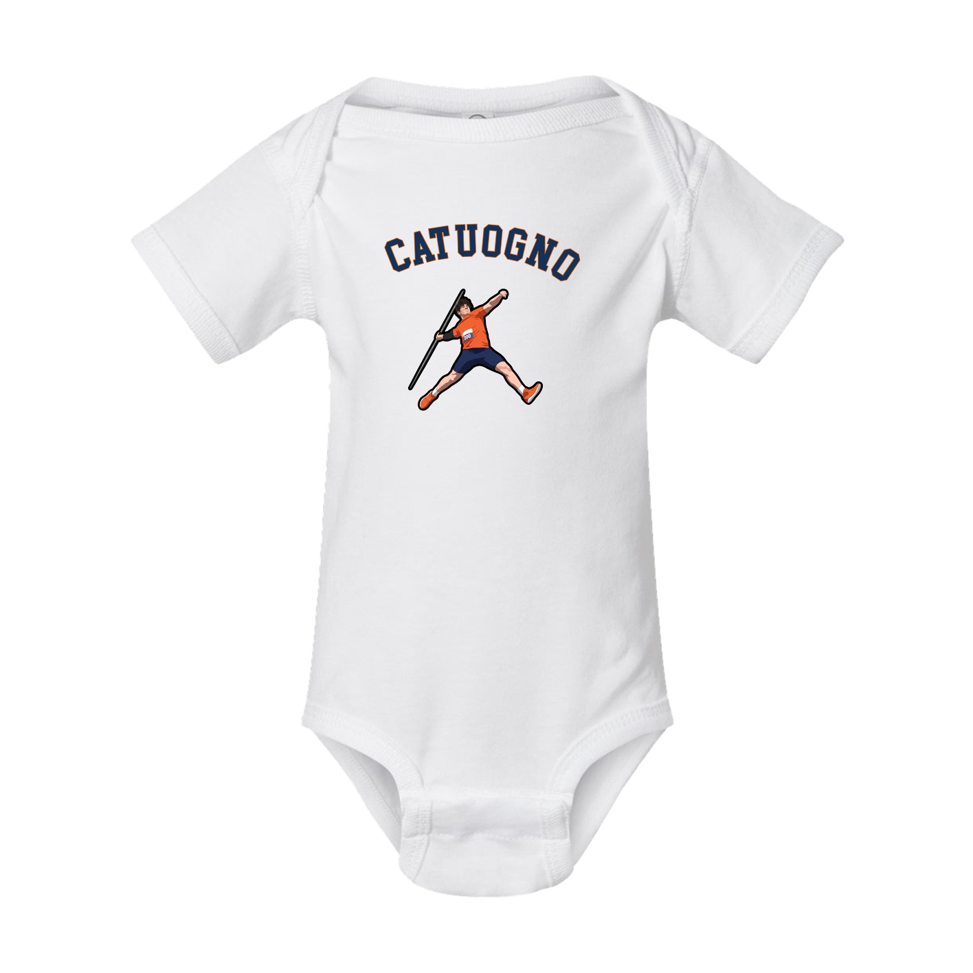 Baby Onesie — Shirsey Arch in White