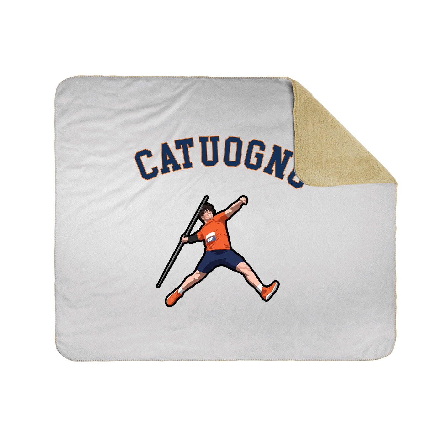 Throw Blanket — Shirsey Arch in White