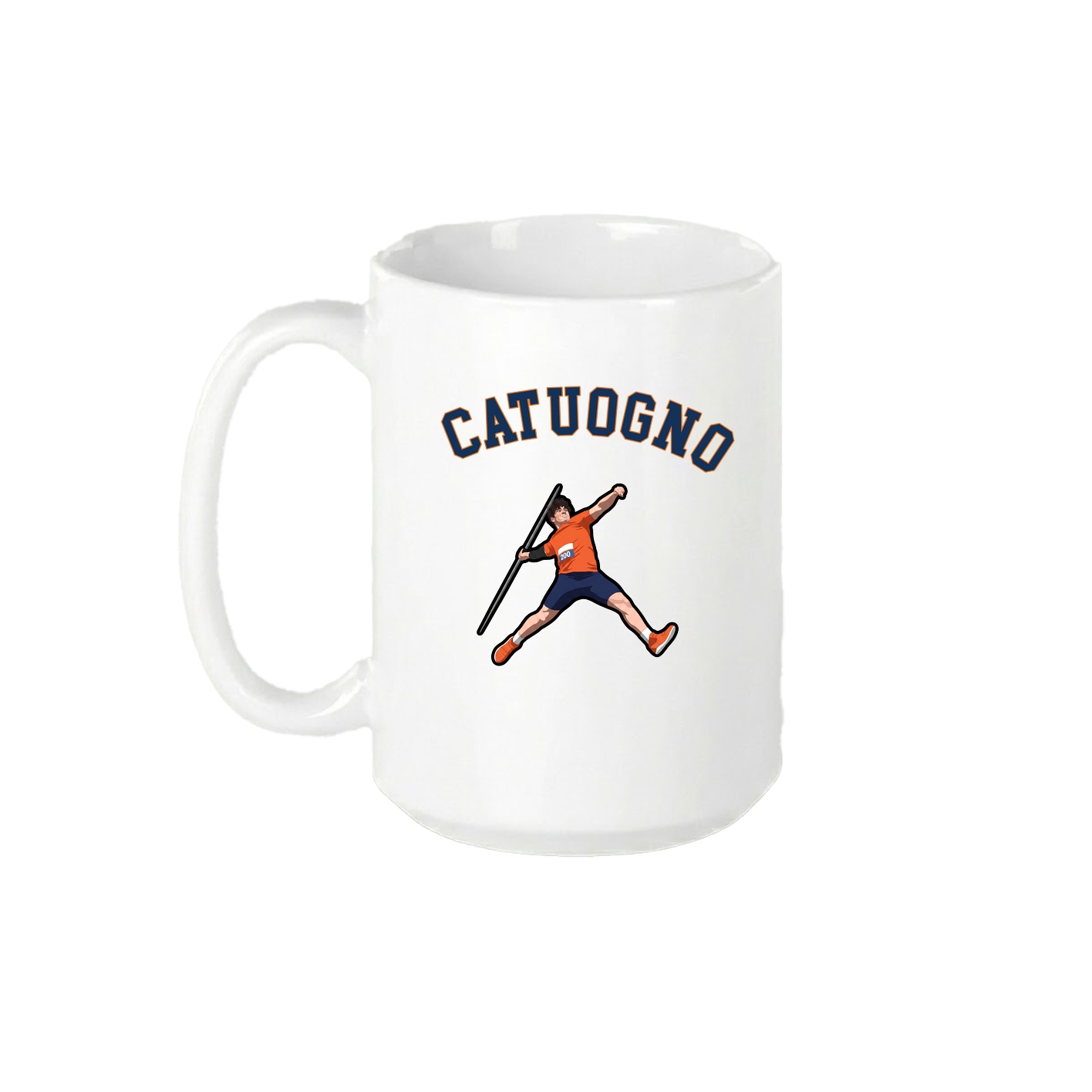 15oz Coffee Mug — Shirsey Arch in White