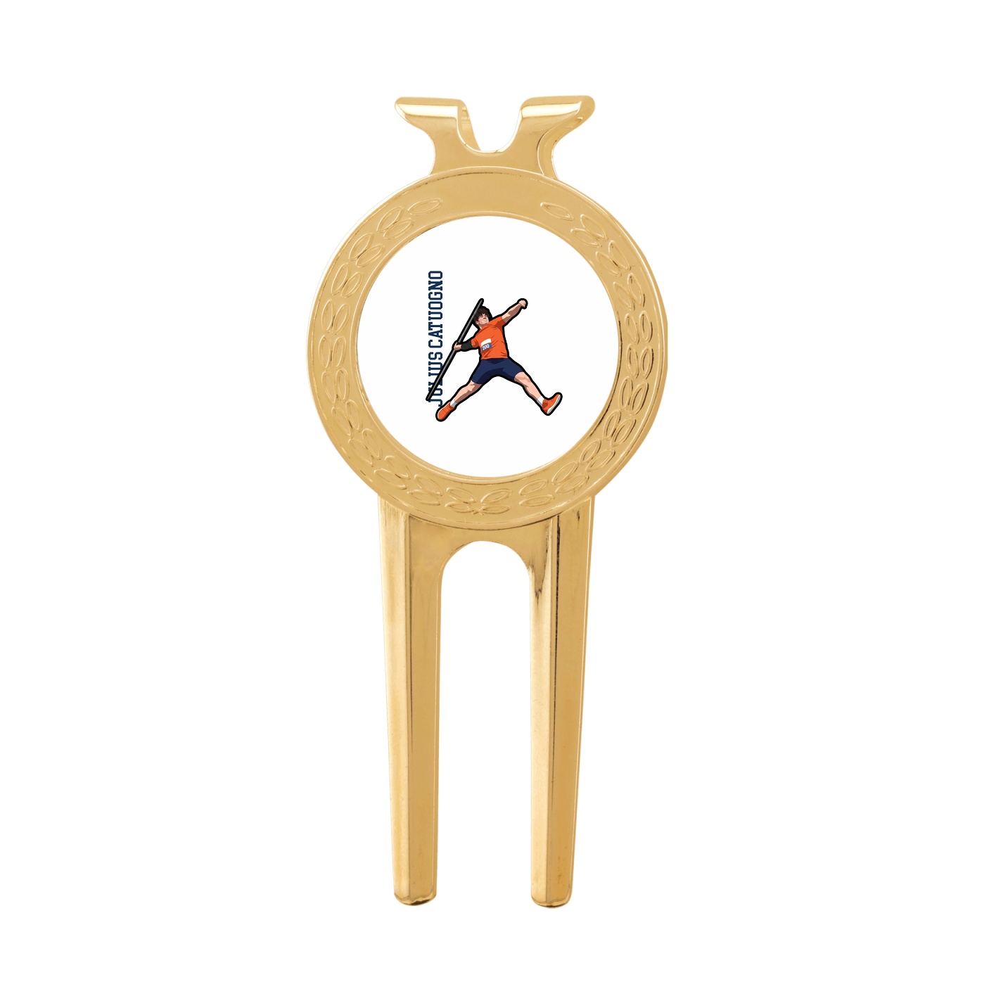 Divot Tool with Ball Marker — Name Vertical in Classic