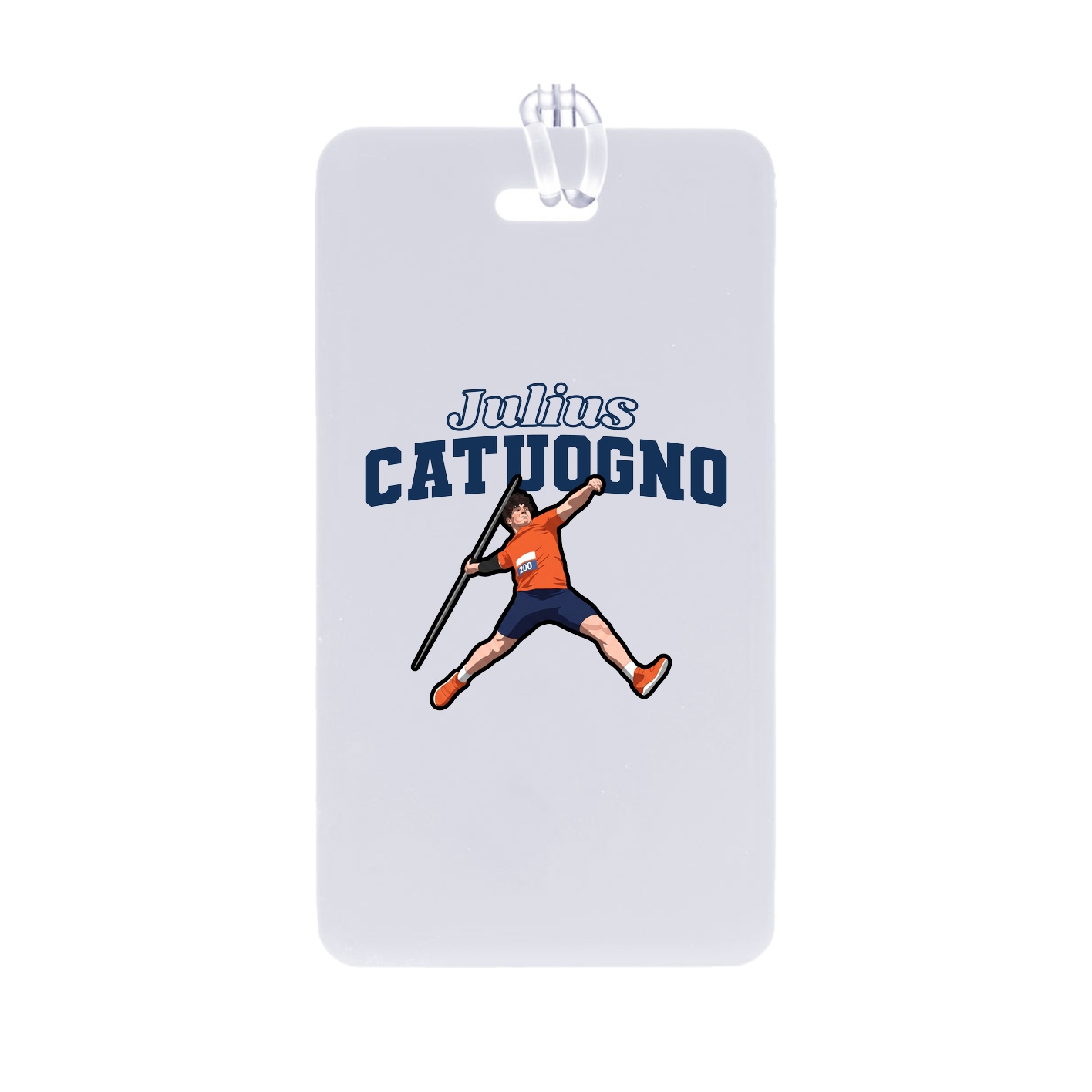 Bag Tag — Name Arch in Classic