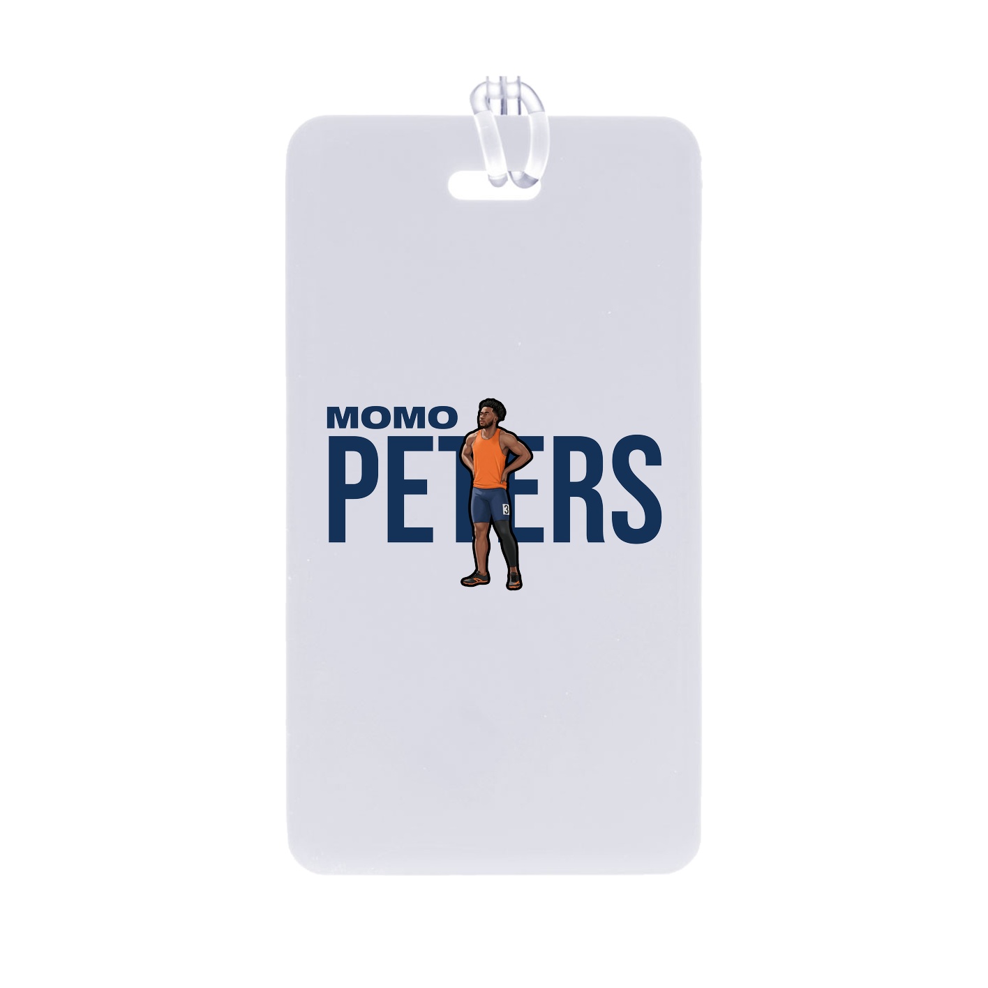 Bag Tag — Player Name in Classic
