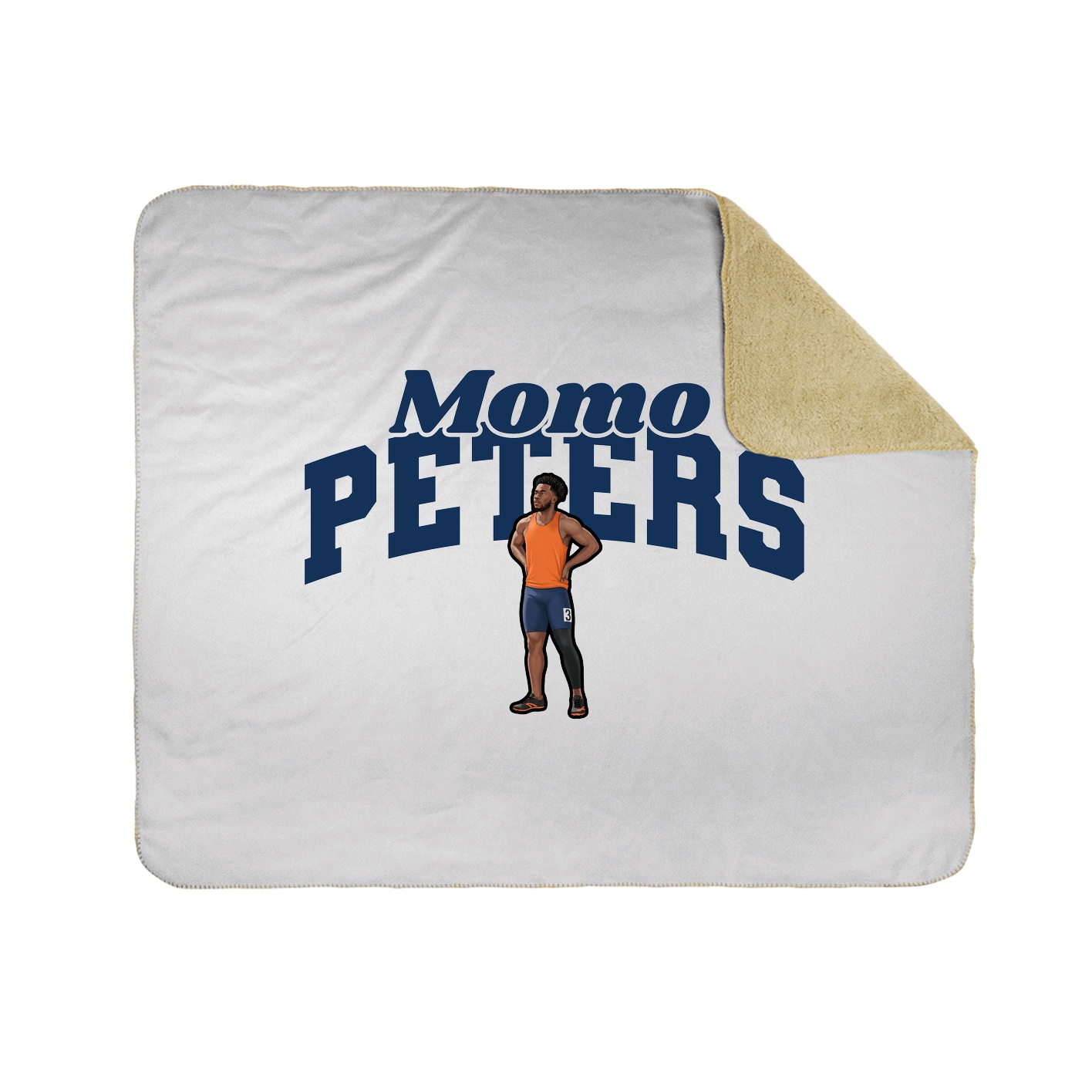 Throw Blanket — Signature Arch in White
