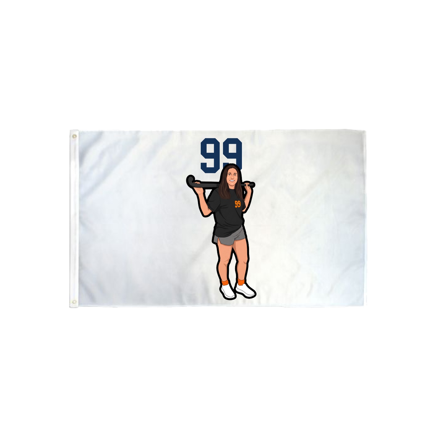 3x5 Flag — Number Top in Classic