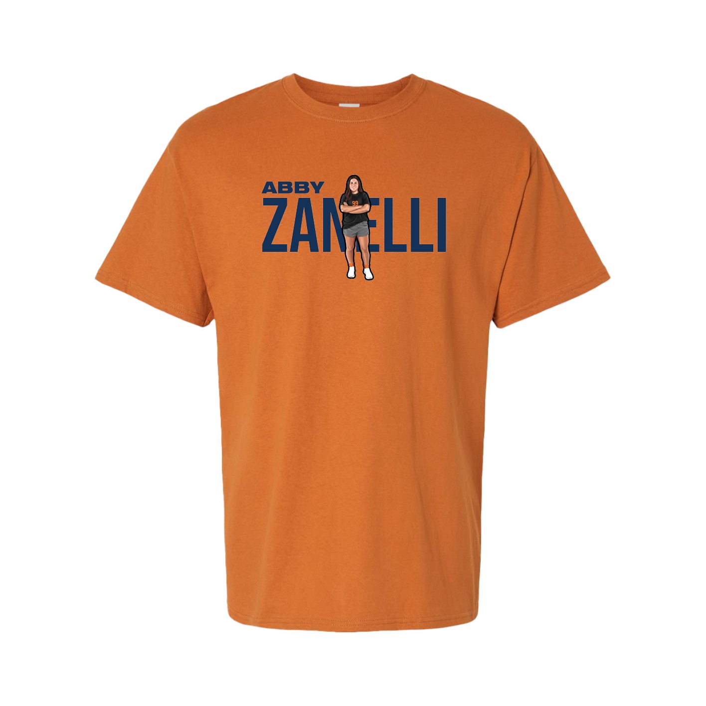 Tee — Player Name in Orange