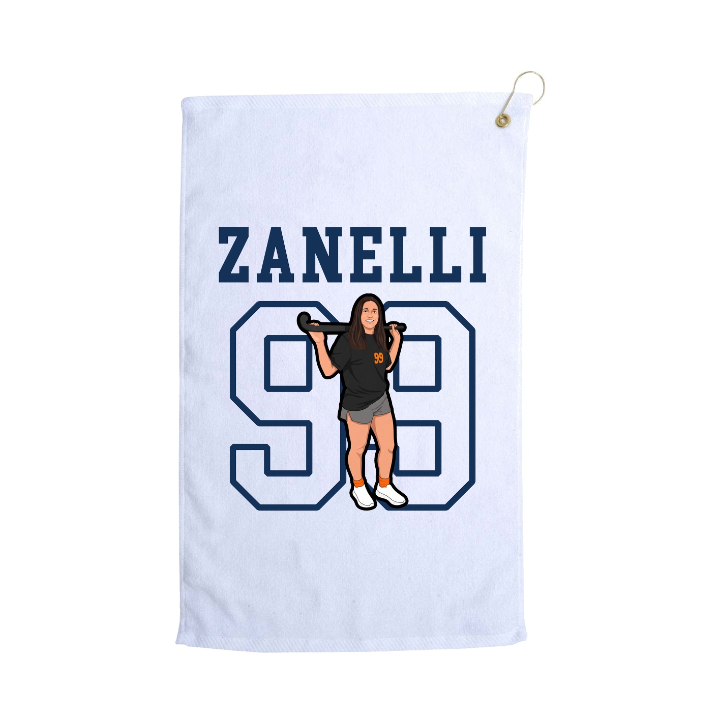 Golf Towel — Shirsey in White