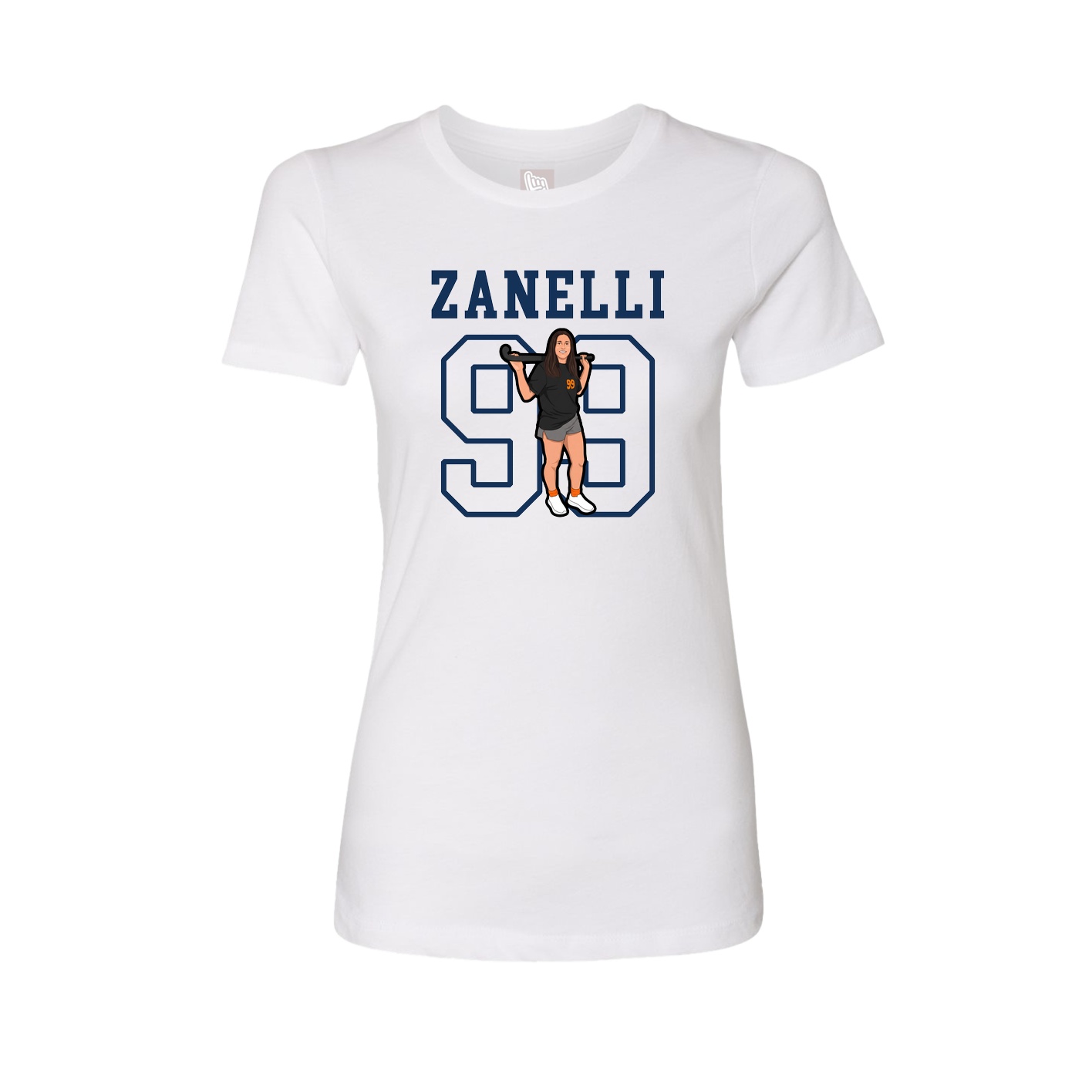Fitted Women's Tee — Shirsey in White