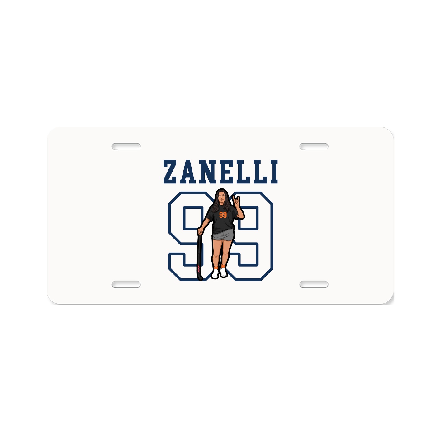License Plate — Shirsey in Classic