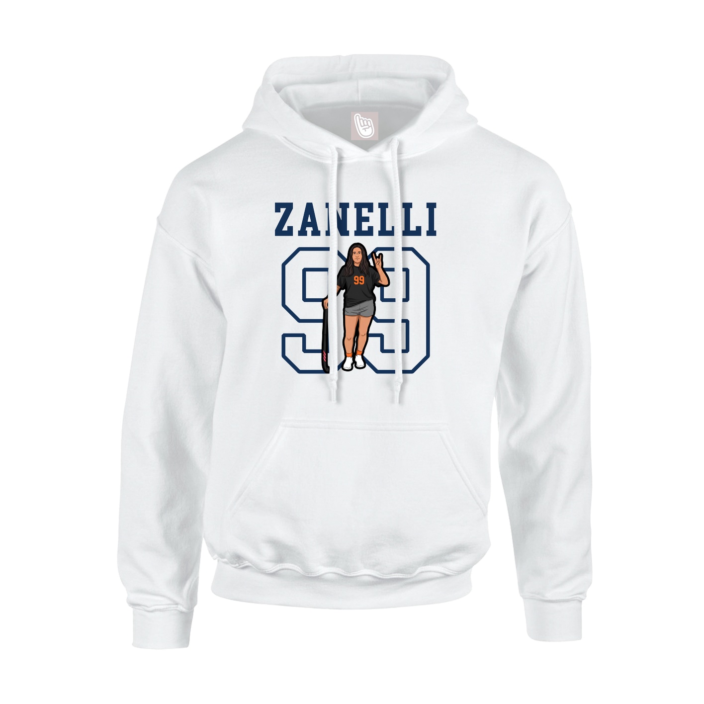 Youth Hoodie — Shirsey in White