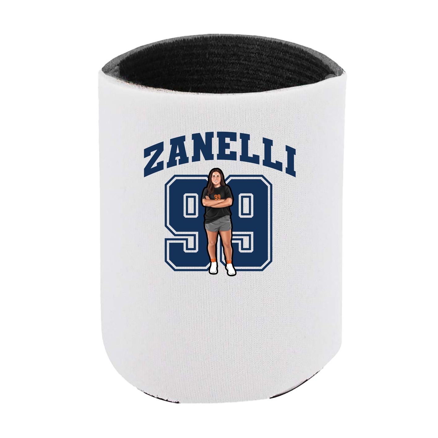 Can Holder — Number in White