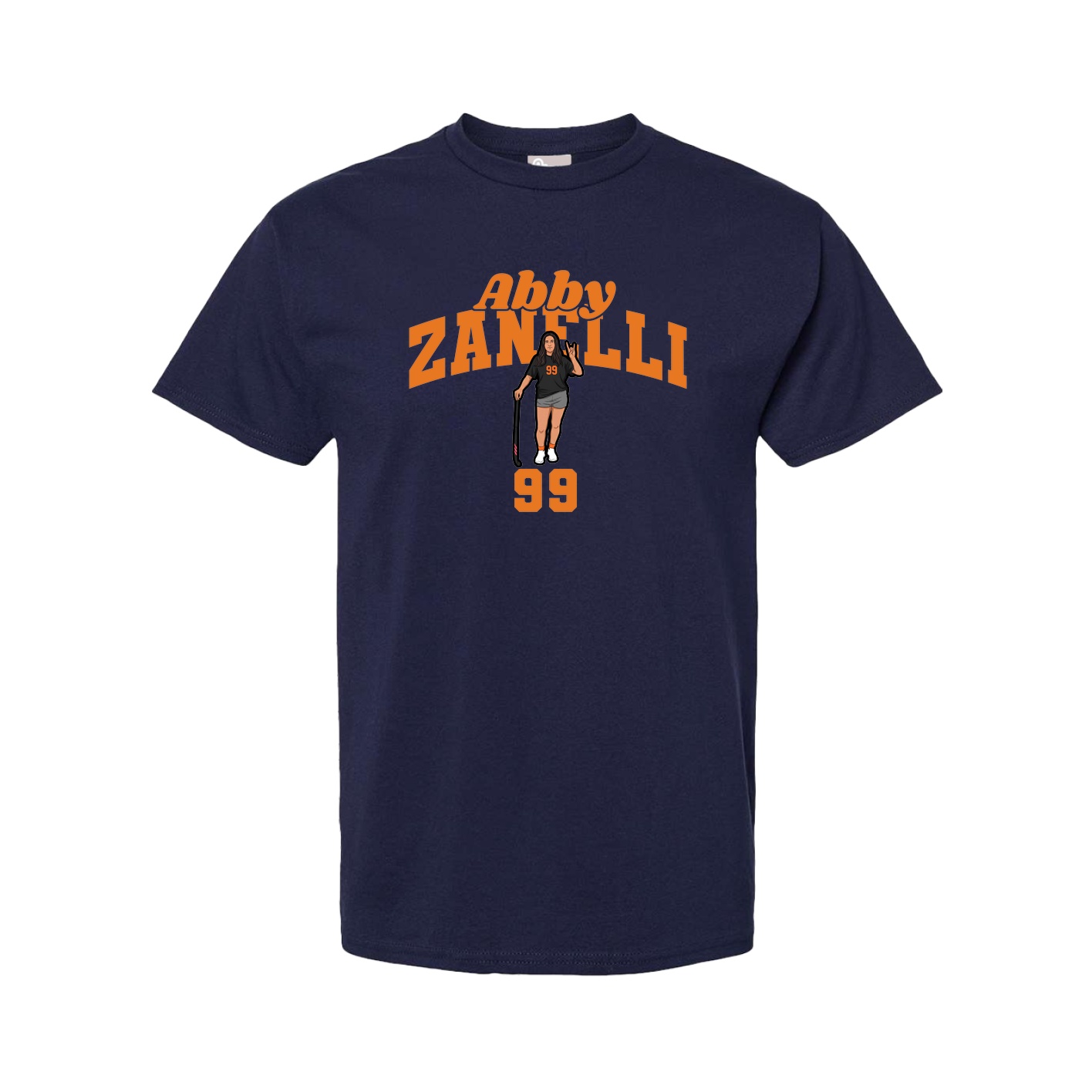 Youth Tee — Signature Arch in Navy