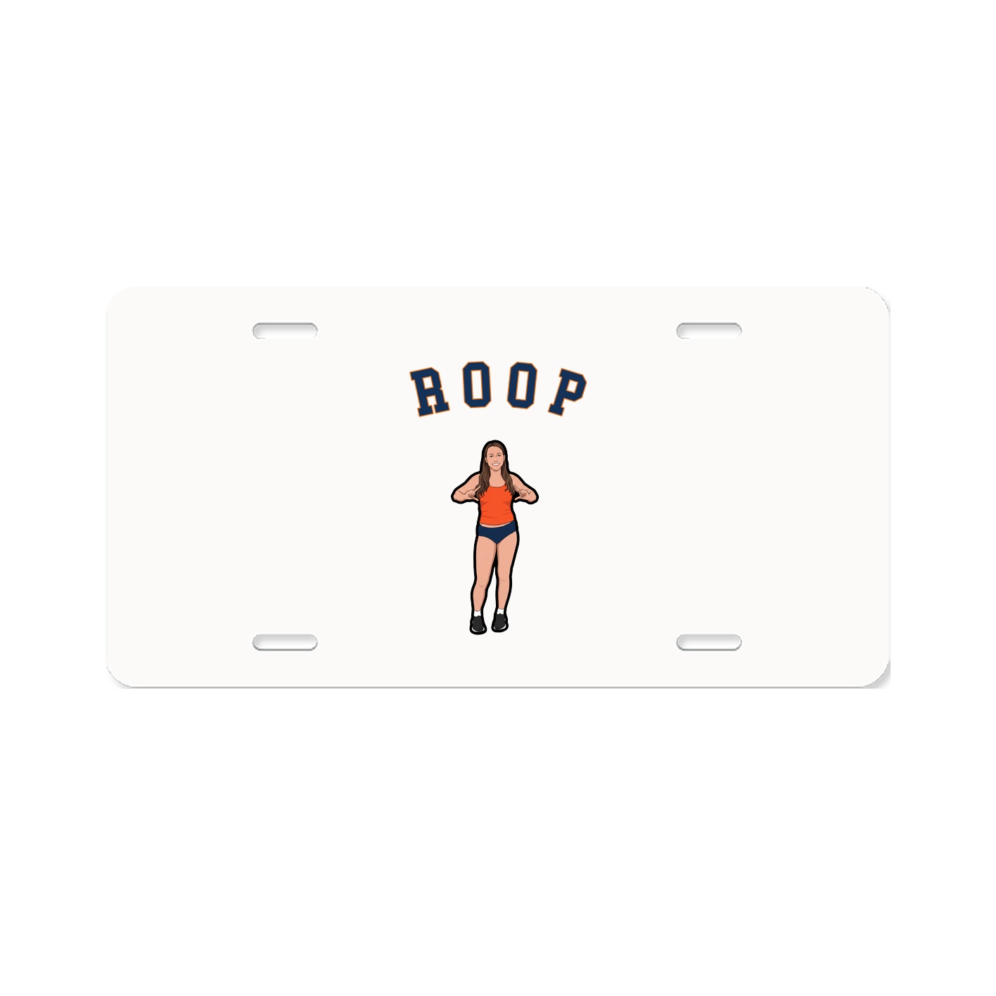 License Plate — Shirsey Arch in Classic