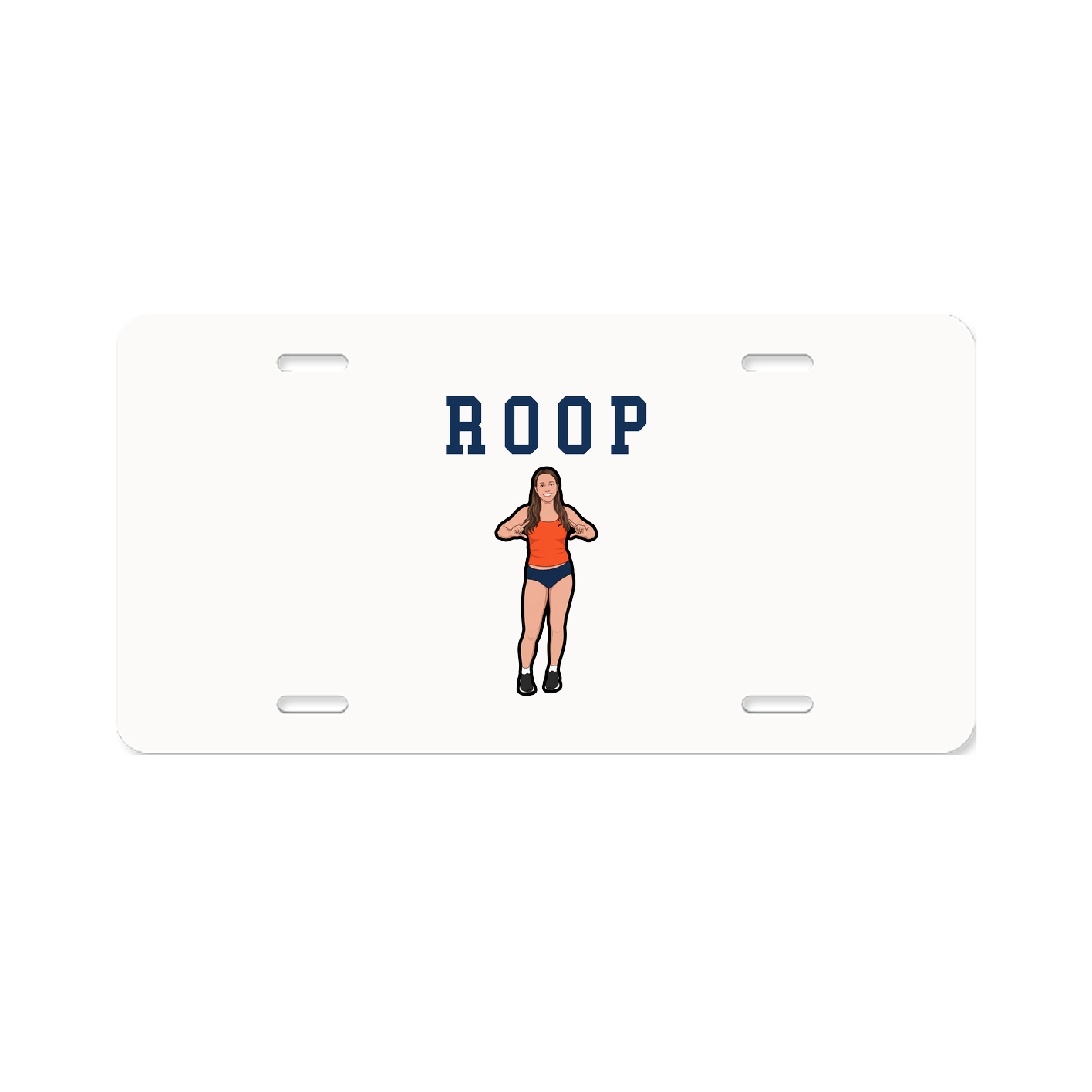 License Plate — Shirsey in Classic