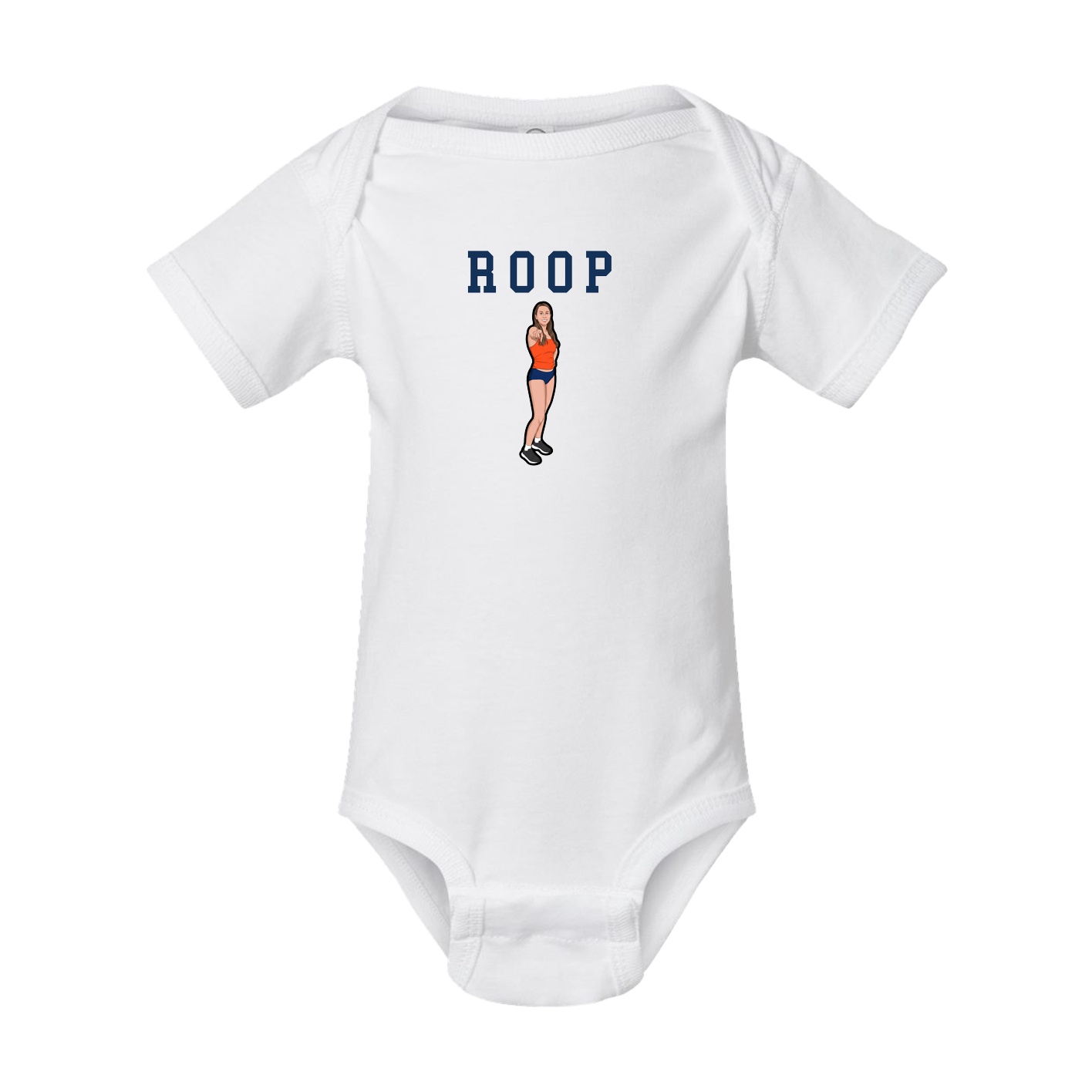 Baby Onesie — Shirsey in White