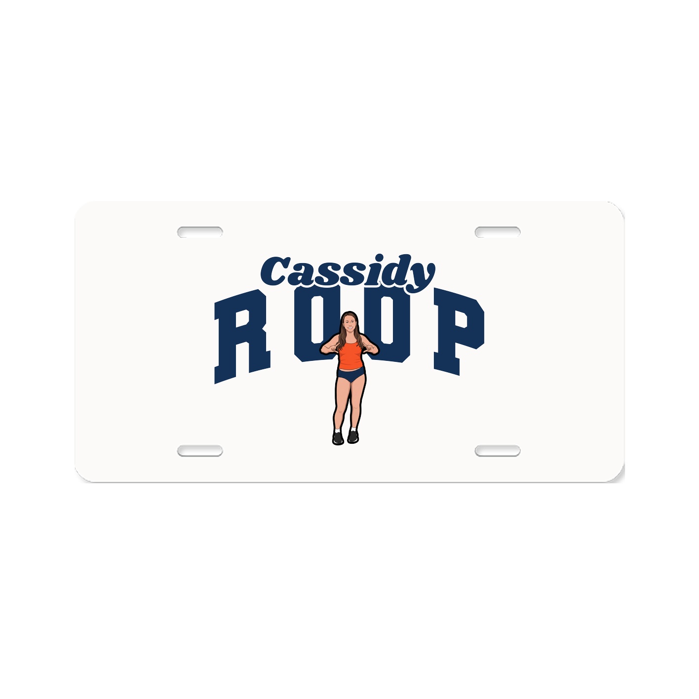 License Plate — Signature Arch in Classic
