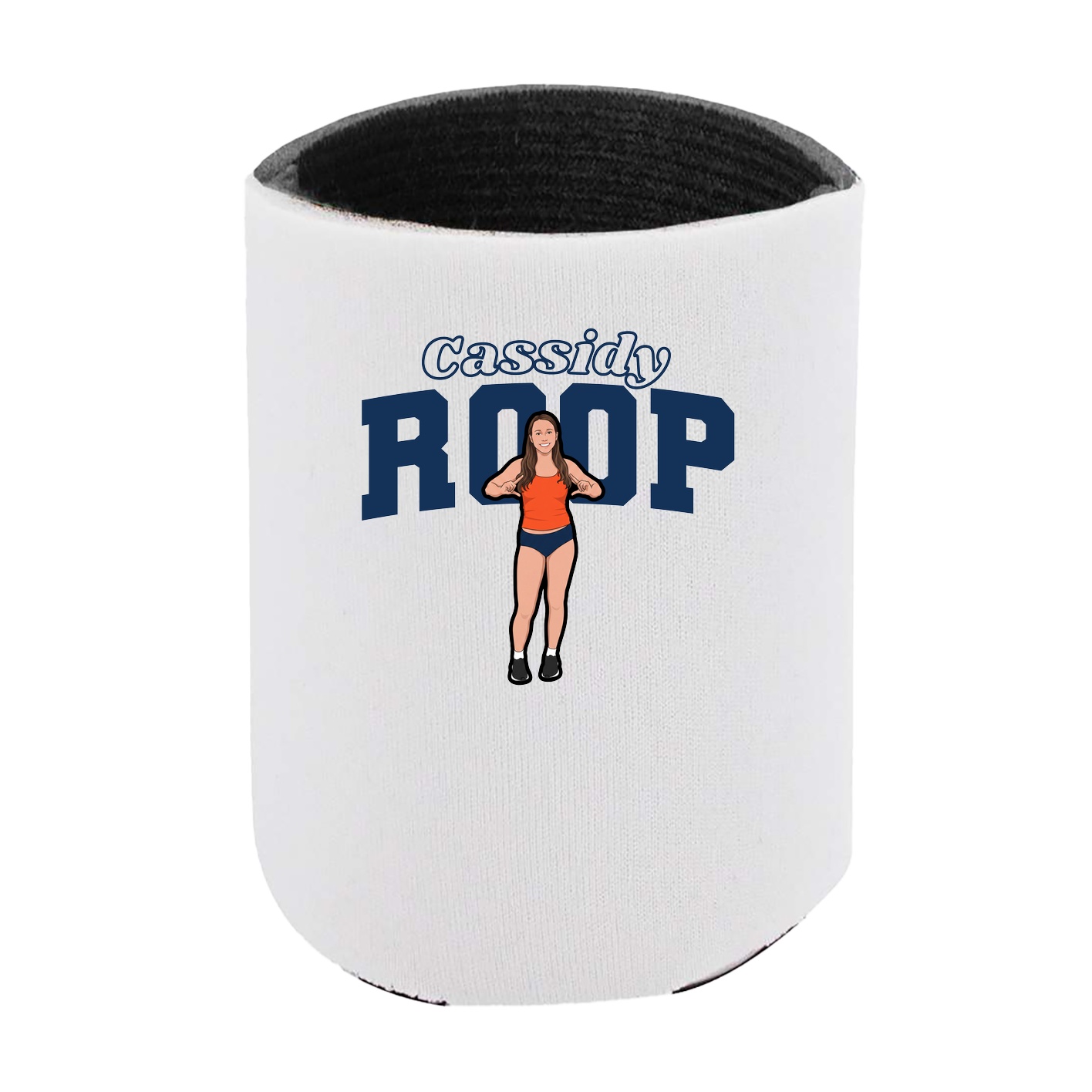 Can Holder — Name Arch in White