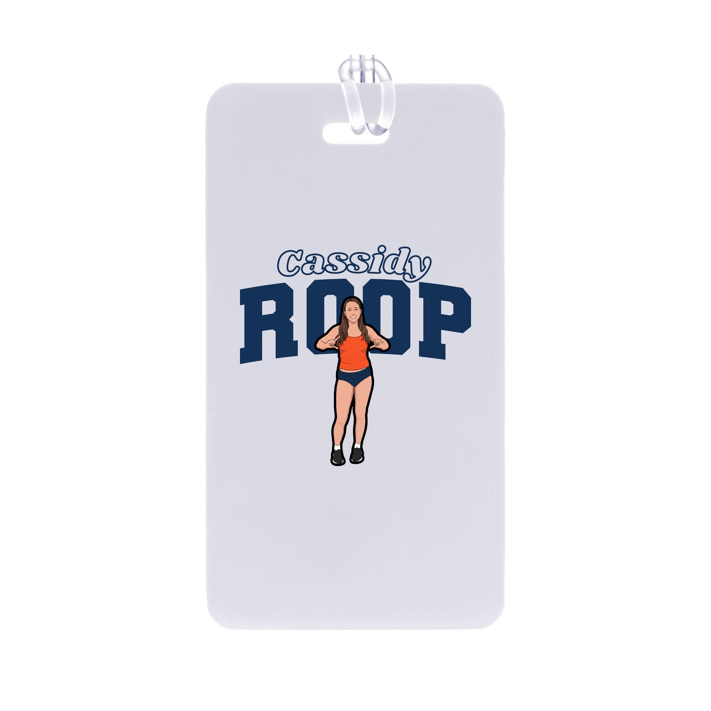 Bag Tag — Name Arch in Classic
