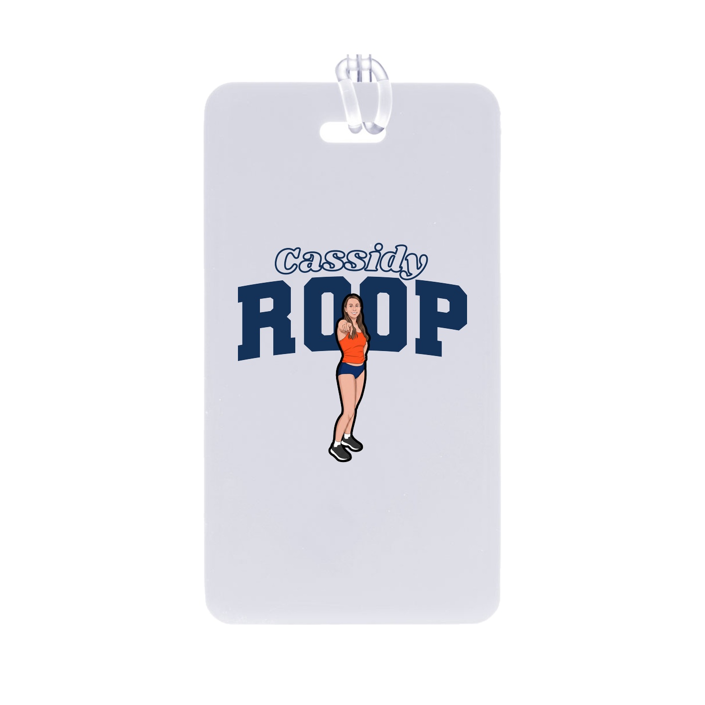 Bag Tag — Name Arch in Classic