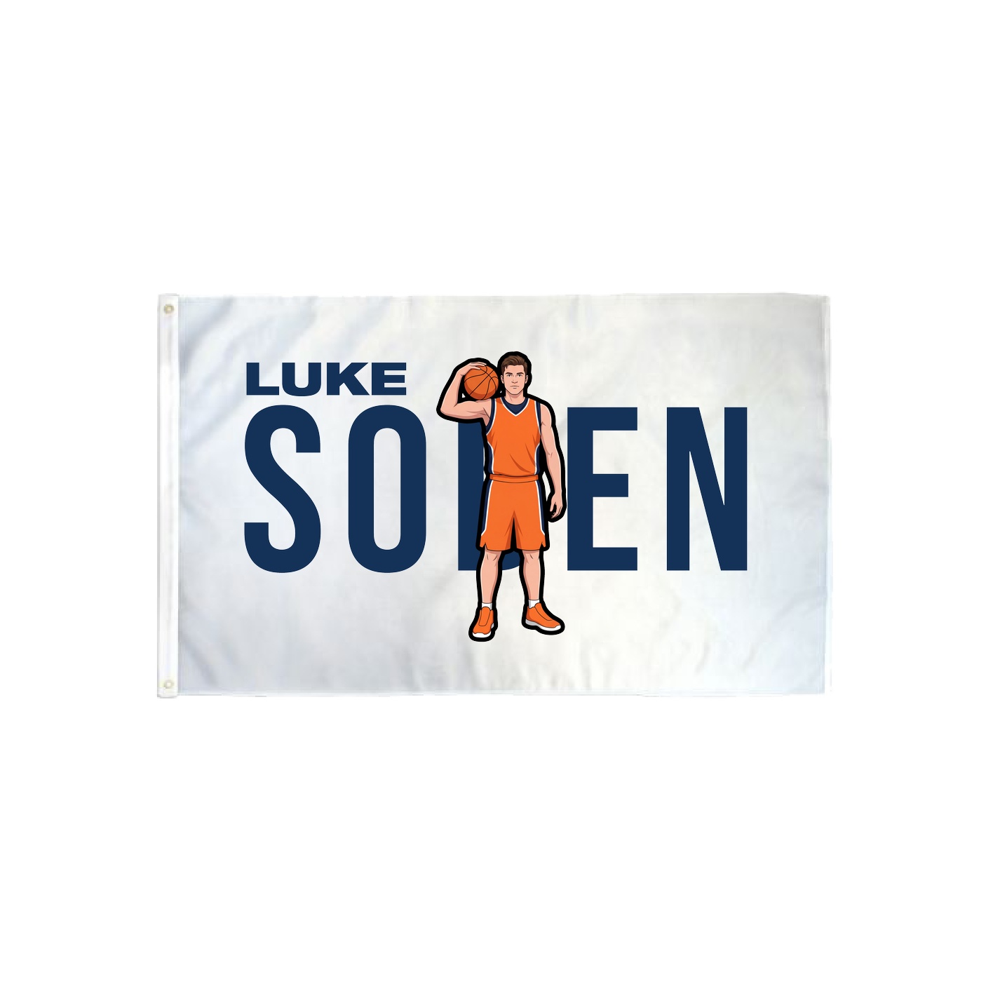 3x5 Flag — Player Name in Classic