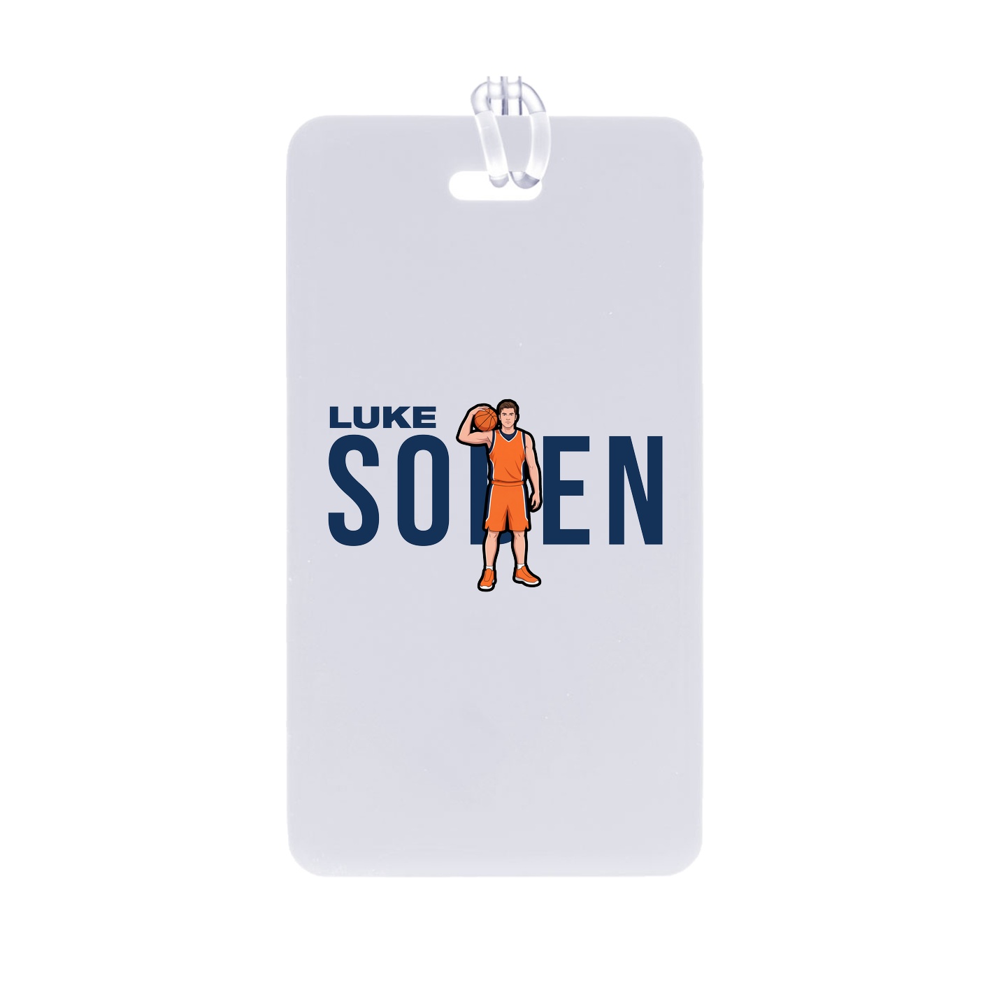 Bag Tag — Player Name in Classic