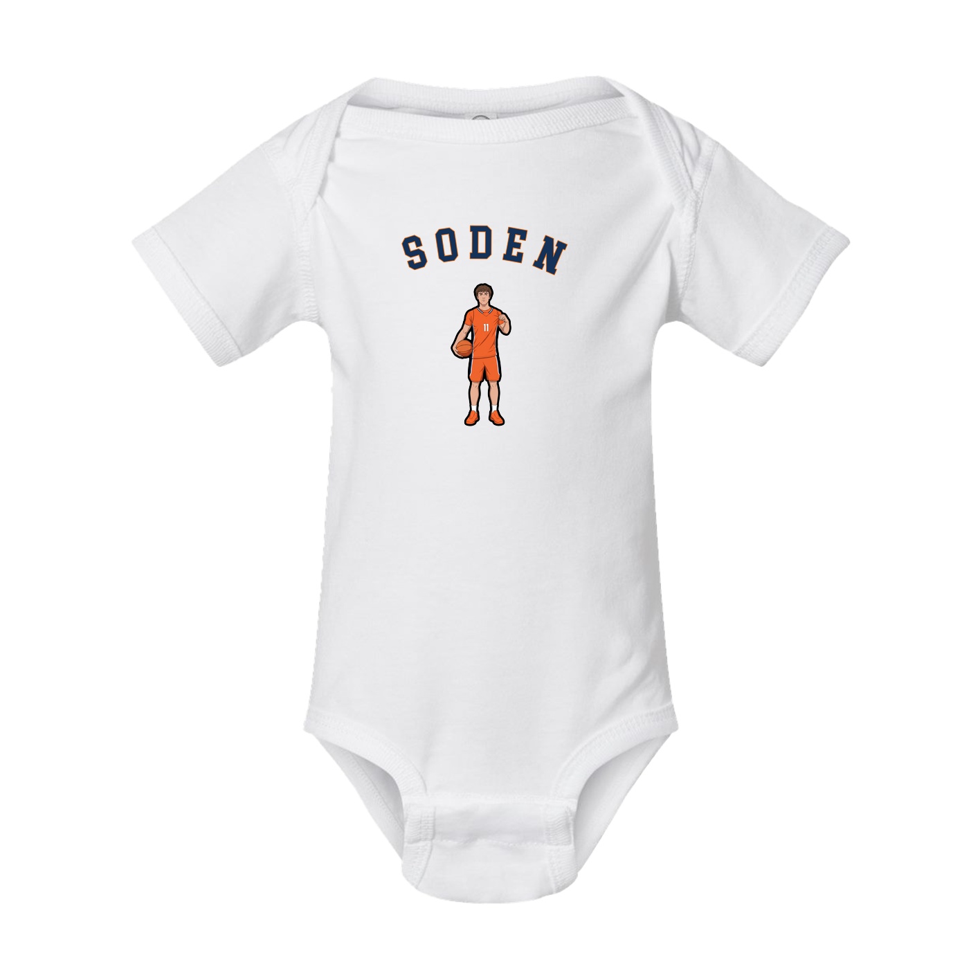 Baby Onesie — Shirsey Arch in White