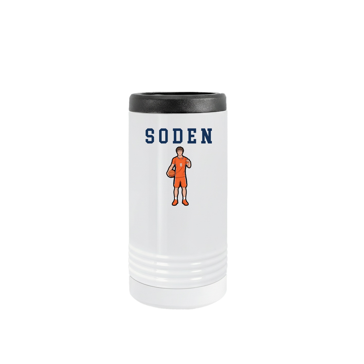 Slim Beverage Holder — Shirsey in White