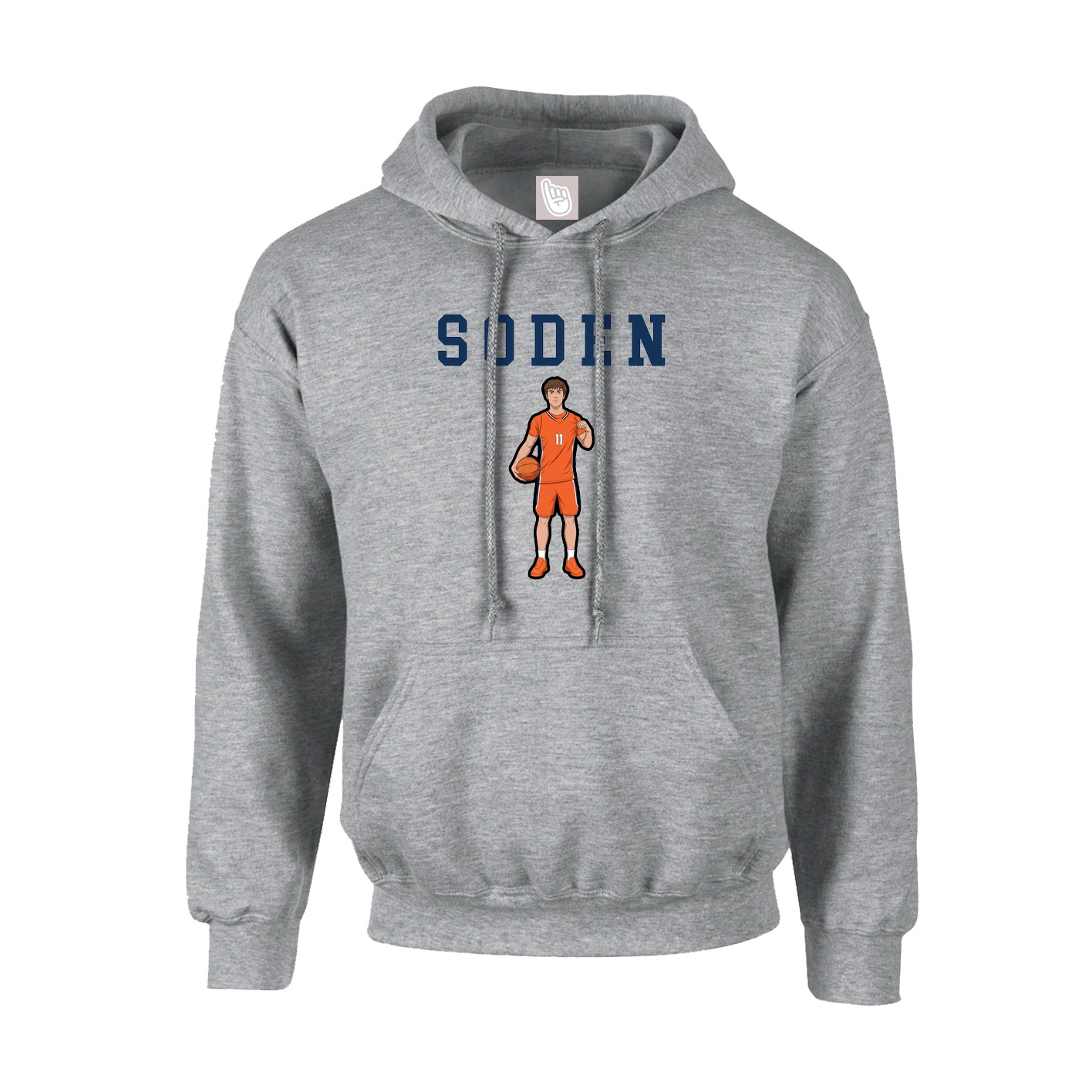 Youth Hoodie — Shirsey in Grey