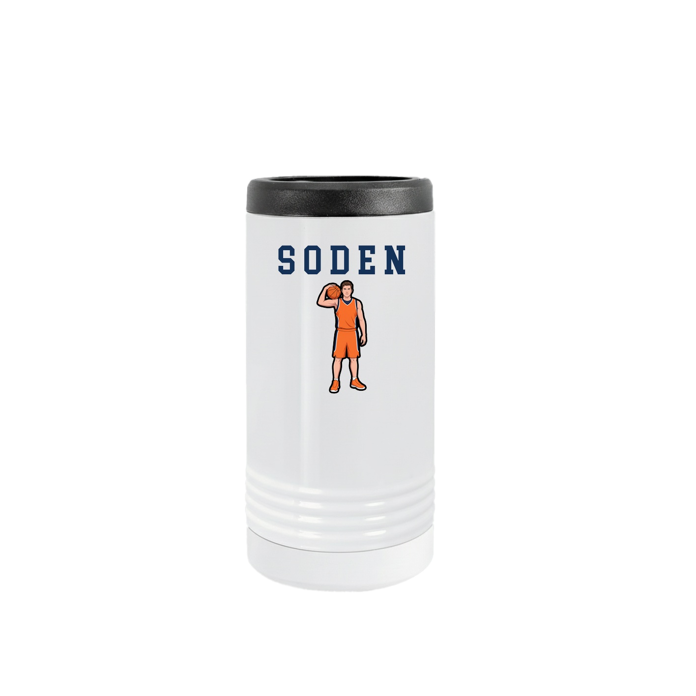 Slim Beverage Holder — Shirsey in White