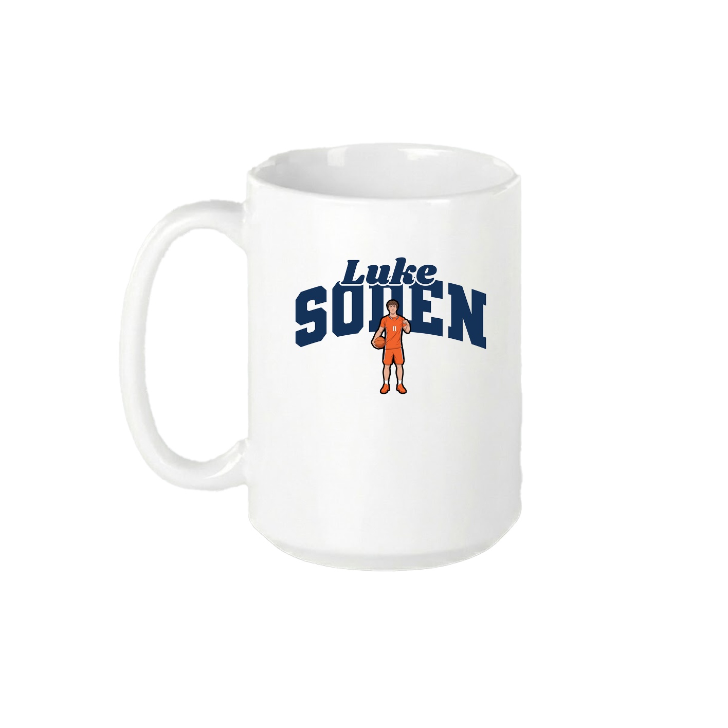 15oz Coffee Mug — Signature Arch in White